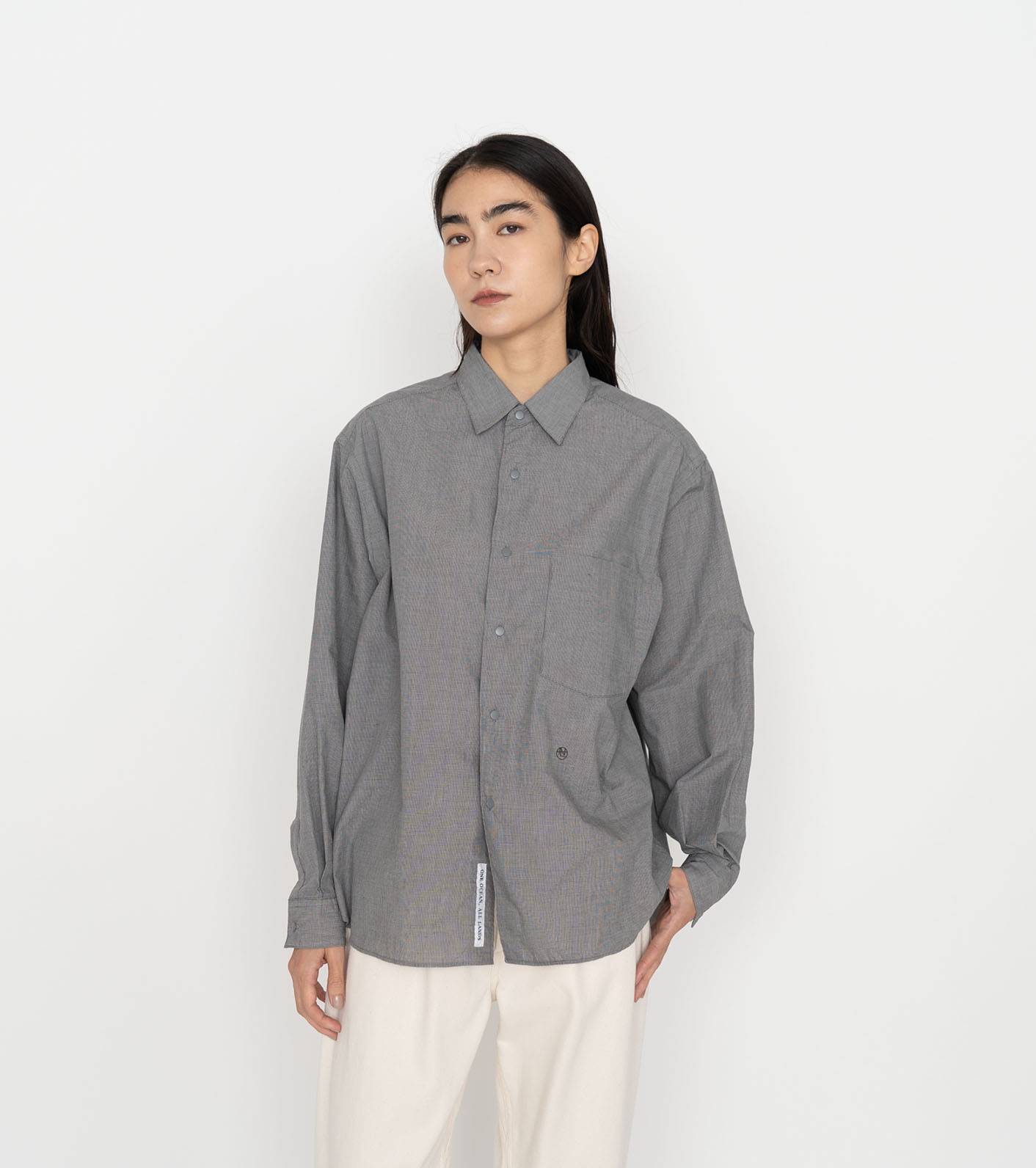 新品 nanamica Regular Collar Wind Shirt XL