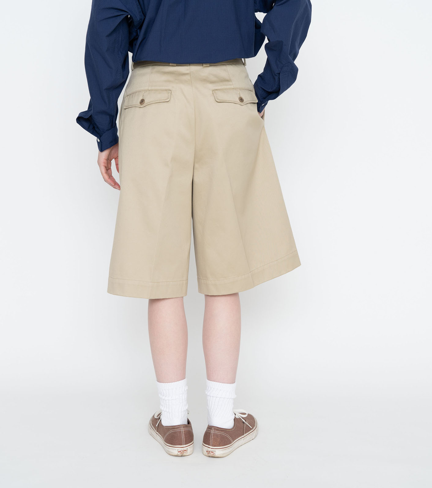 nanamica / Double Pleat Chino Shorts 