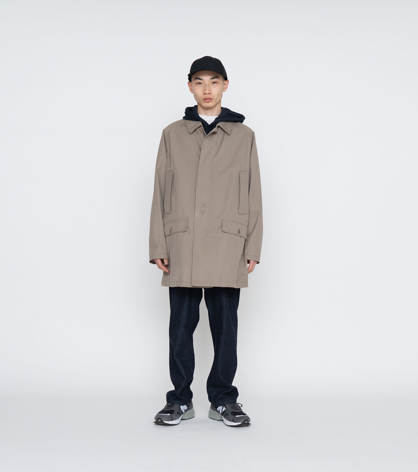 【nanamica】Short Soutien Collar coat XS