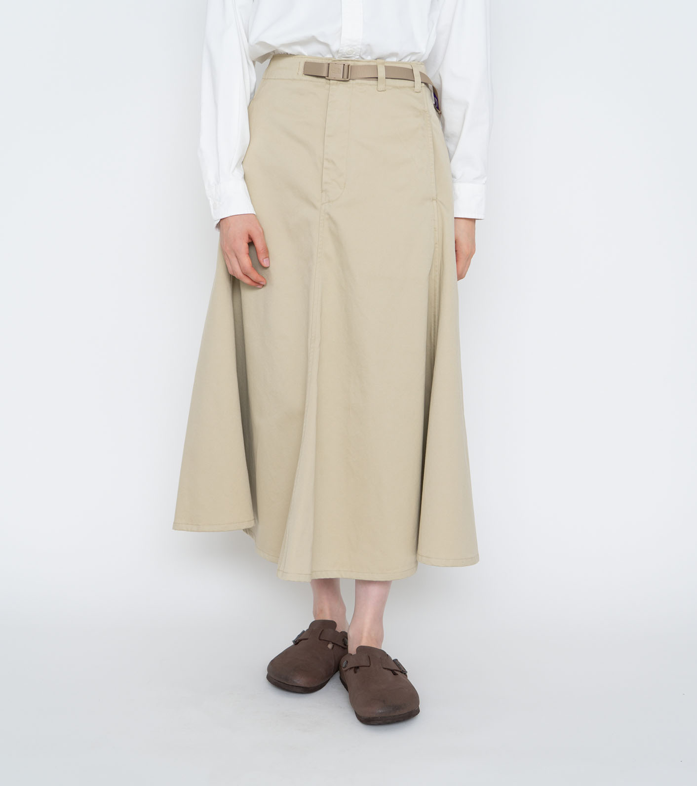 nanamica / Chino Flared Field Skirt