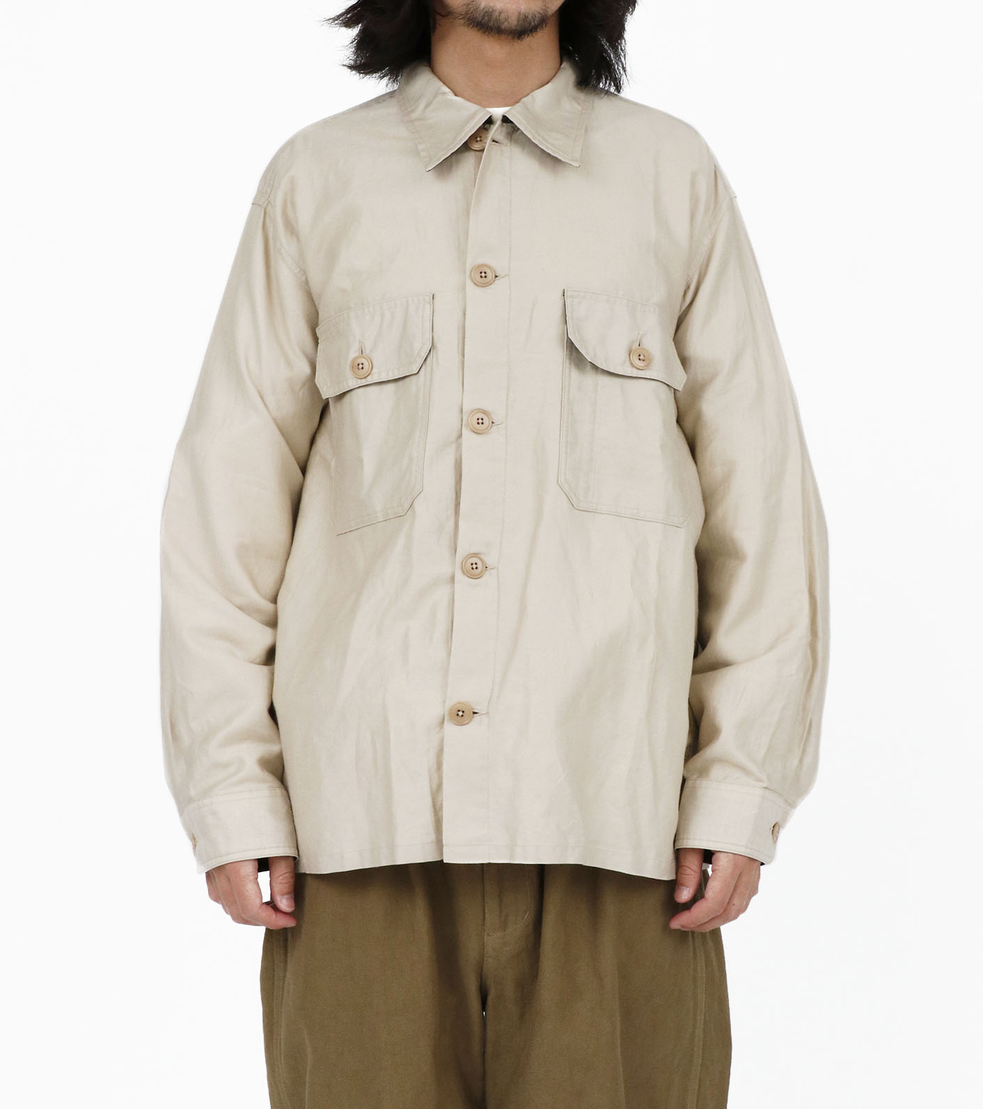 Moleskin Field Shirt Jacket色AHAsphaltG