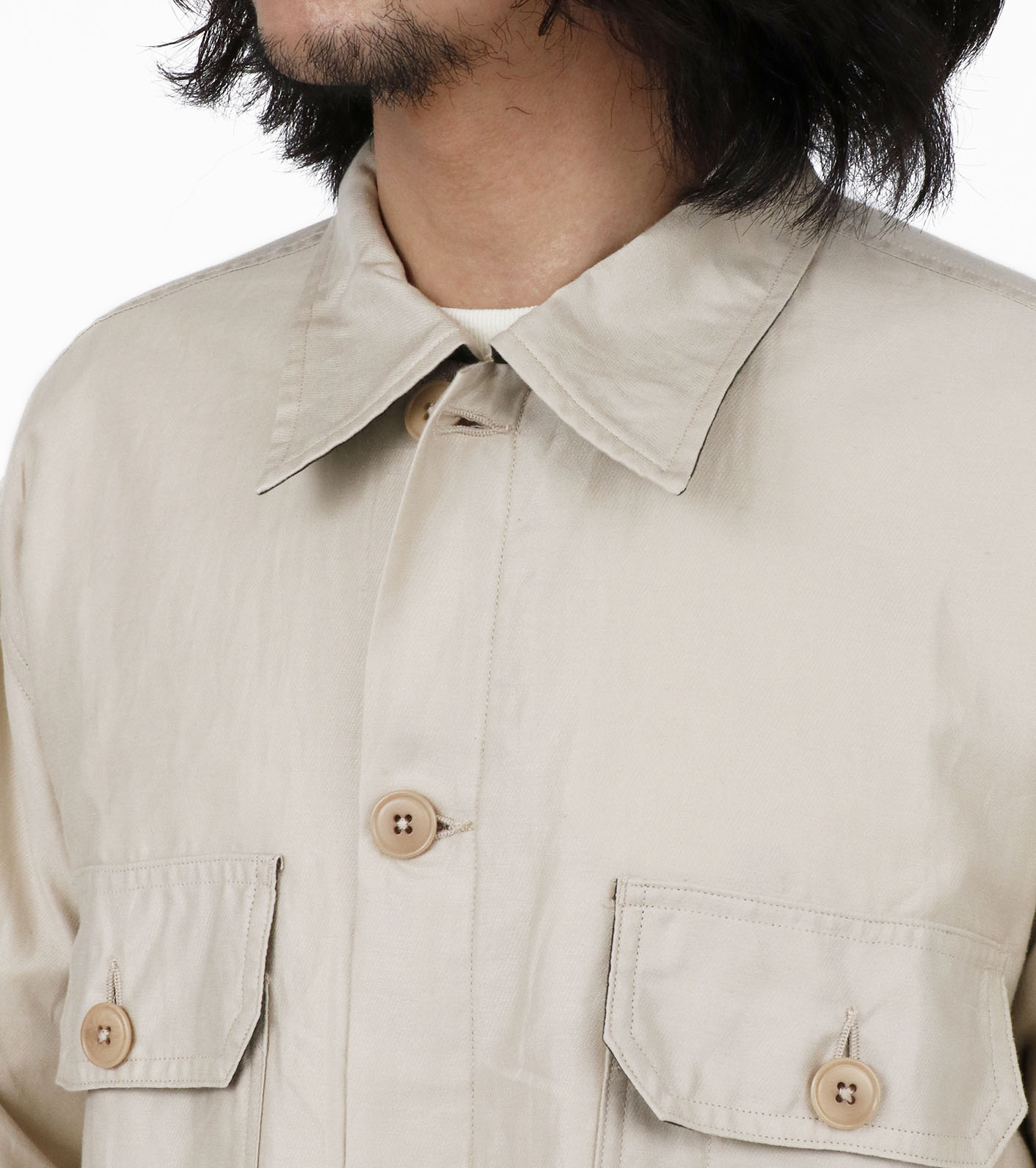 Moleskin Field Shirt Jacket色AHAsphaltG