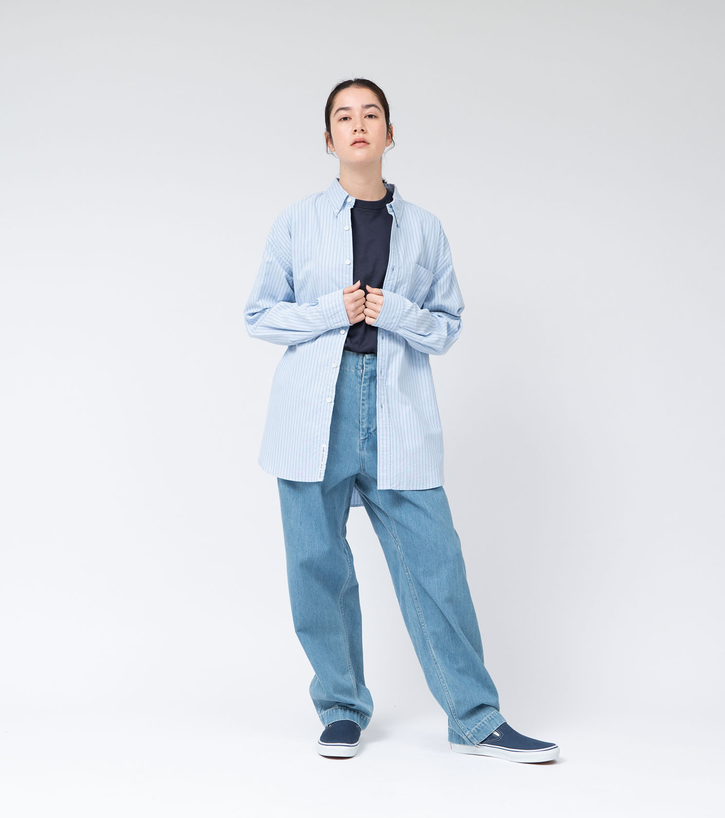 nanamica / Wide Denim Pants 