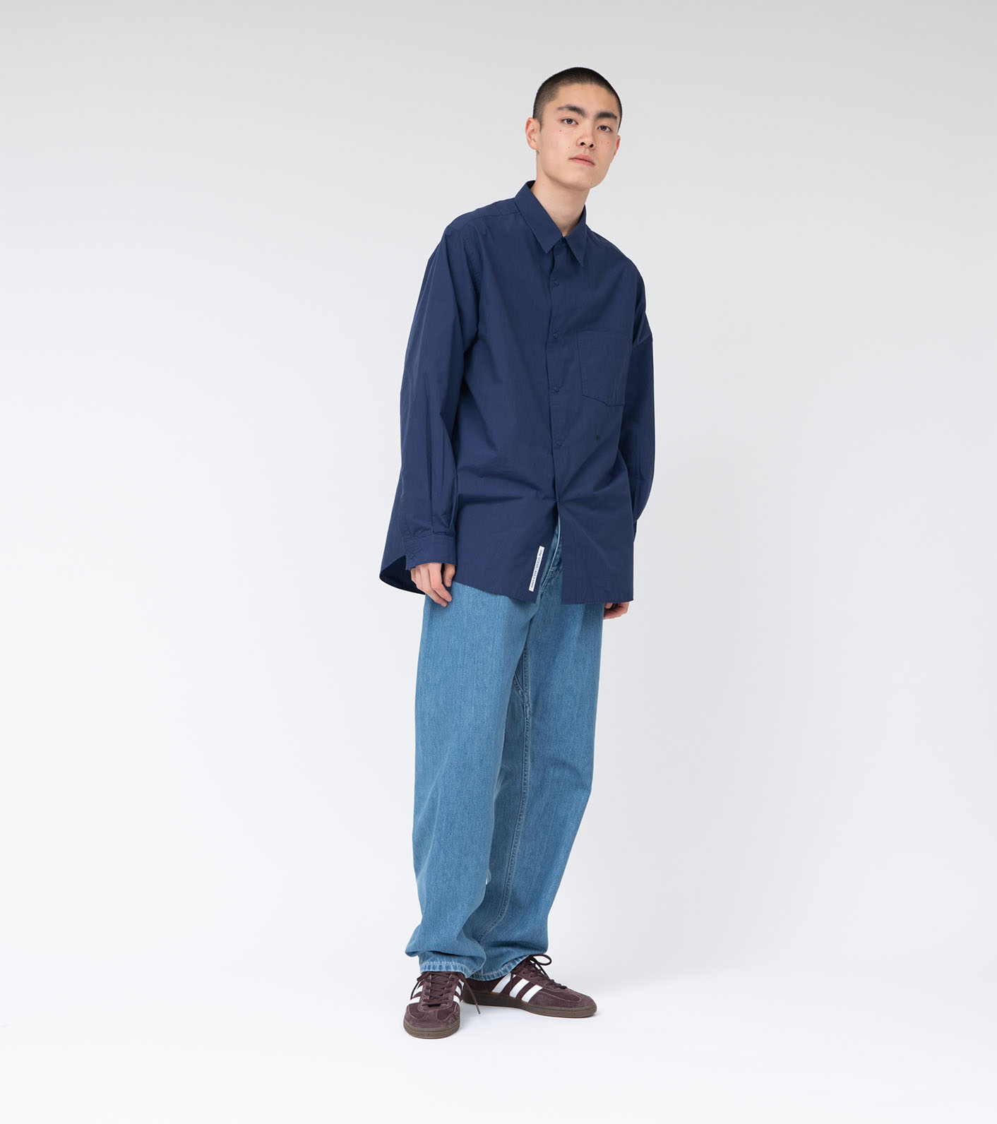 nanamica / Regular Collar Wind Shirt