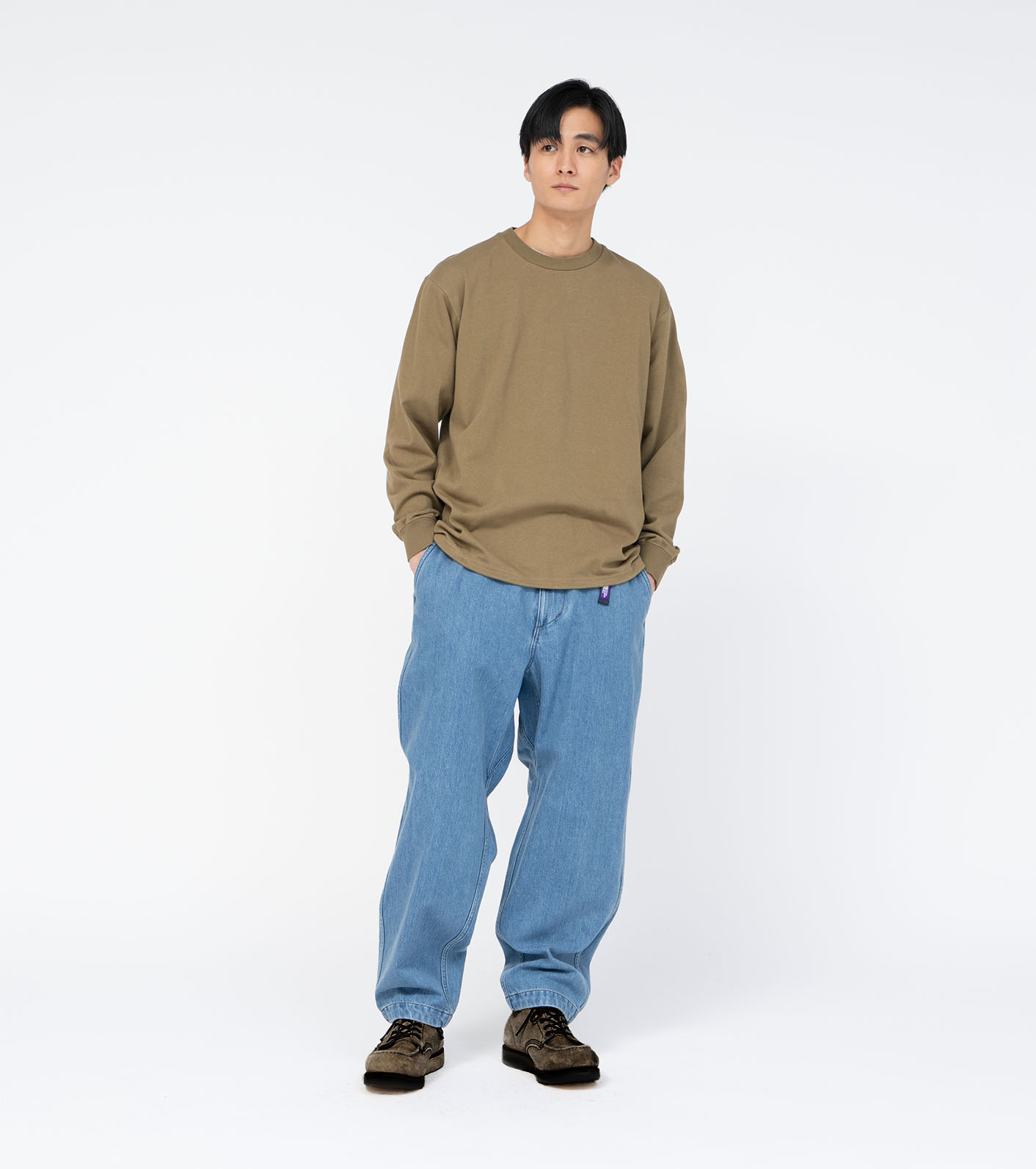 サイズ:32】Denim Wide Tapered Field Pants