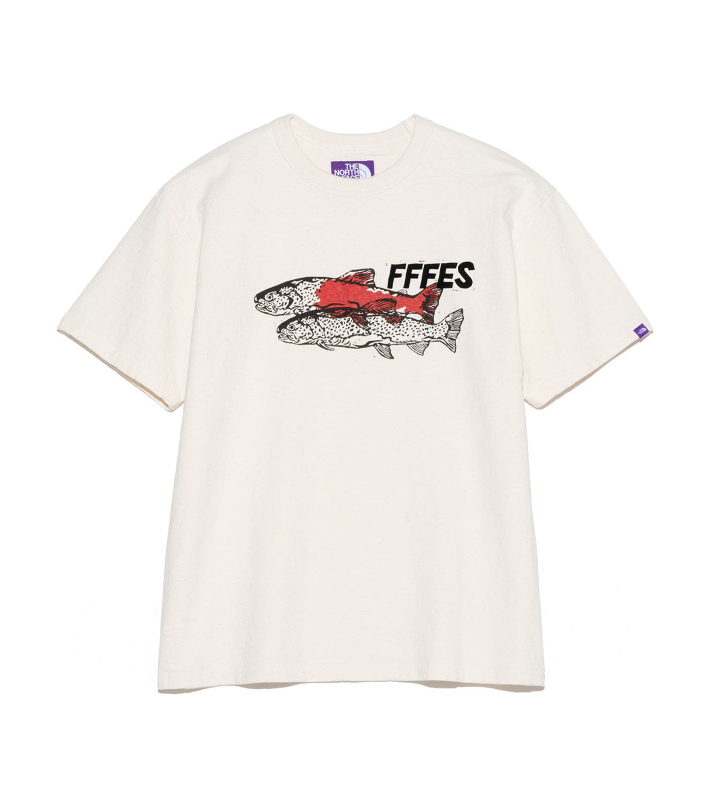 nanamica ×THE NORTH FACE 魚グラフィック Tシャツ nanamica / FFFES (For, Feel, Find, Endangered Species) / No.003