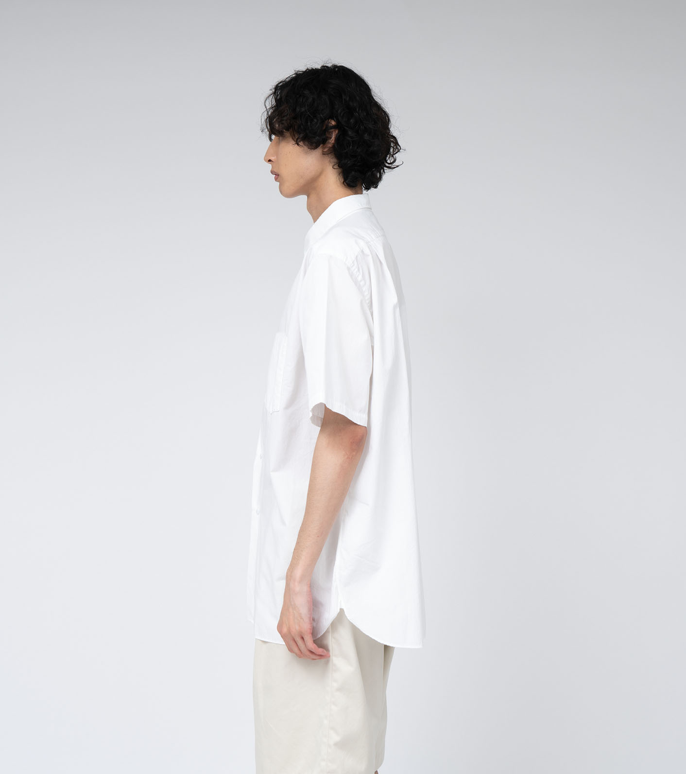 nanamica / Regular Collar Wind S/S Shirt