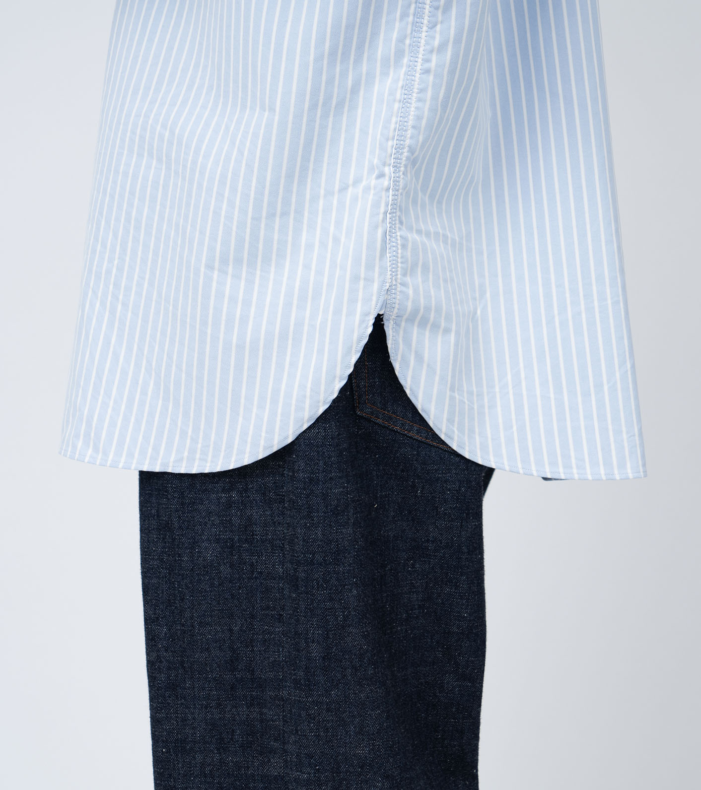nanamica / Button Down Stripe Wind Shirt