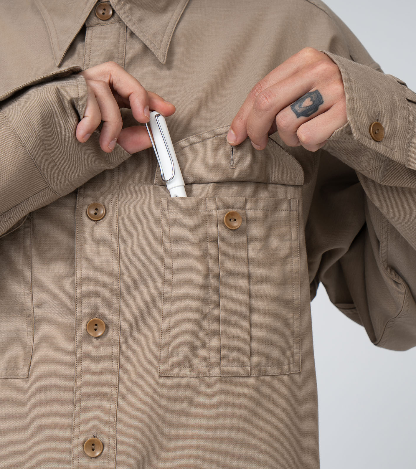 nanamica / Utility Panama Shirt