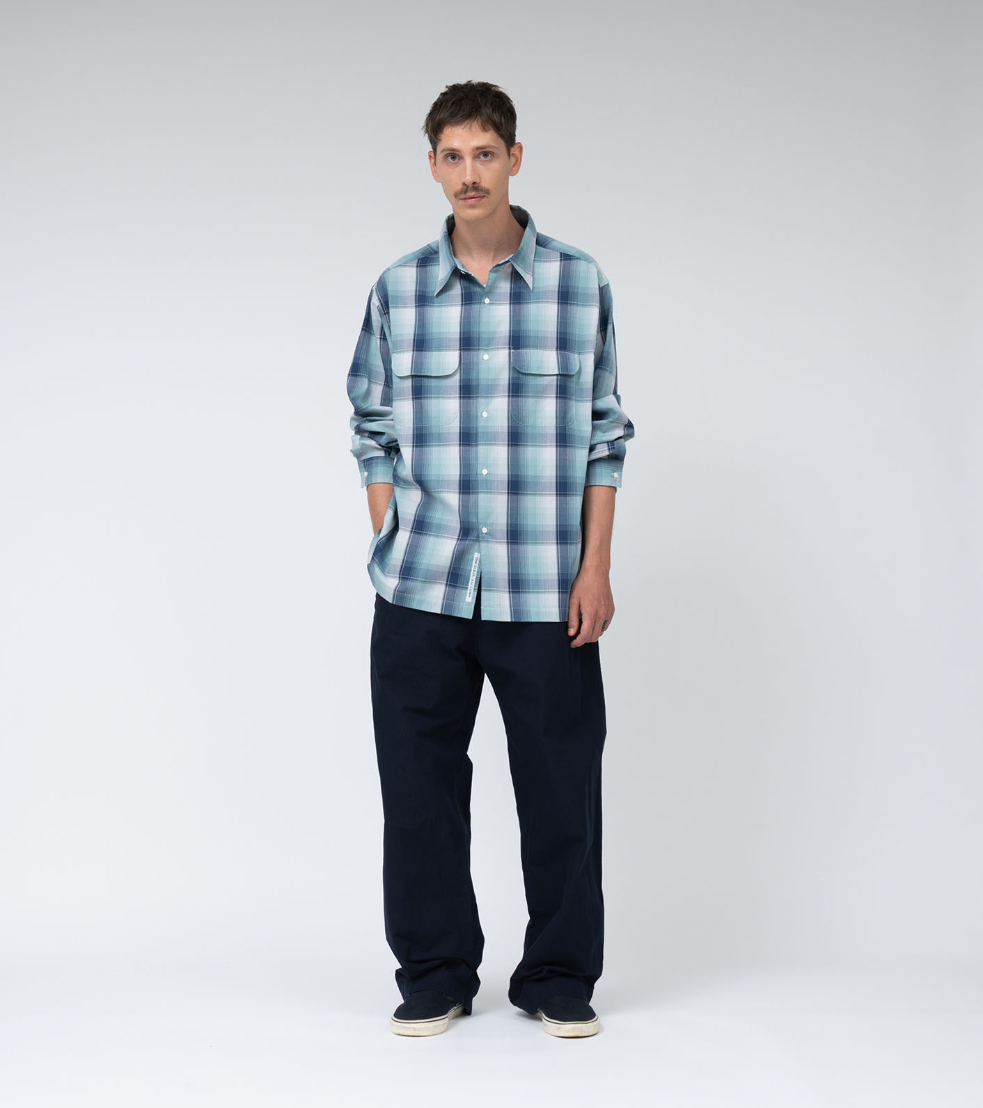トップス nanamica Regular Collar Pique Shirt nanamica / Regular Collar Pique Shirt