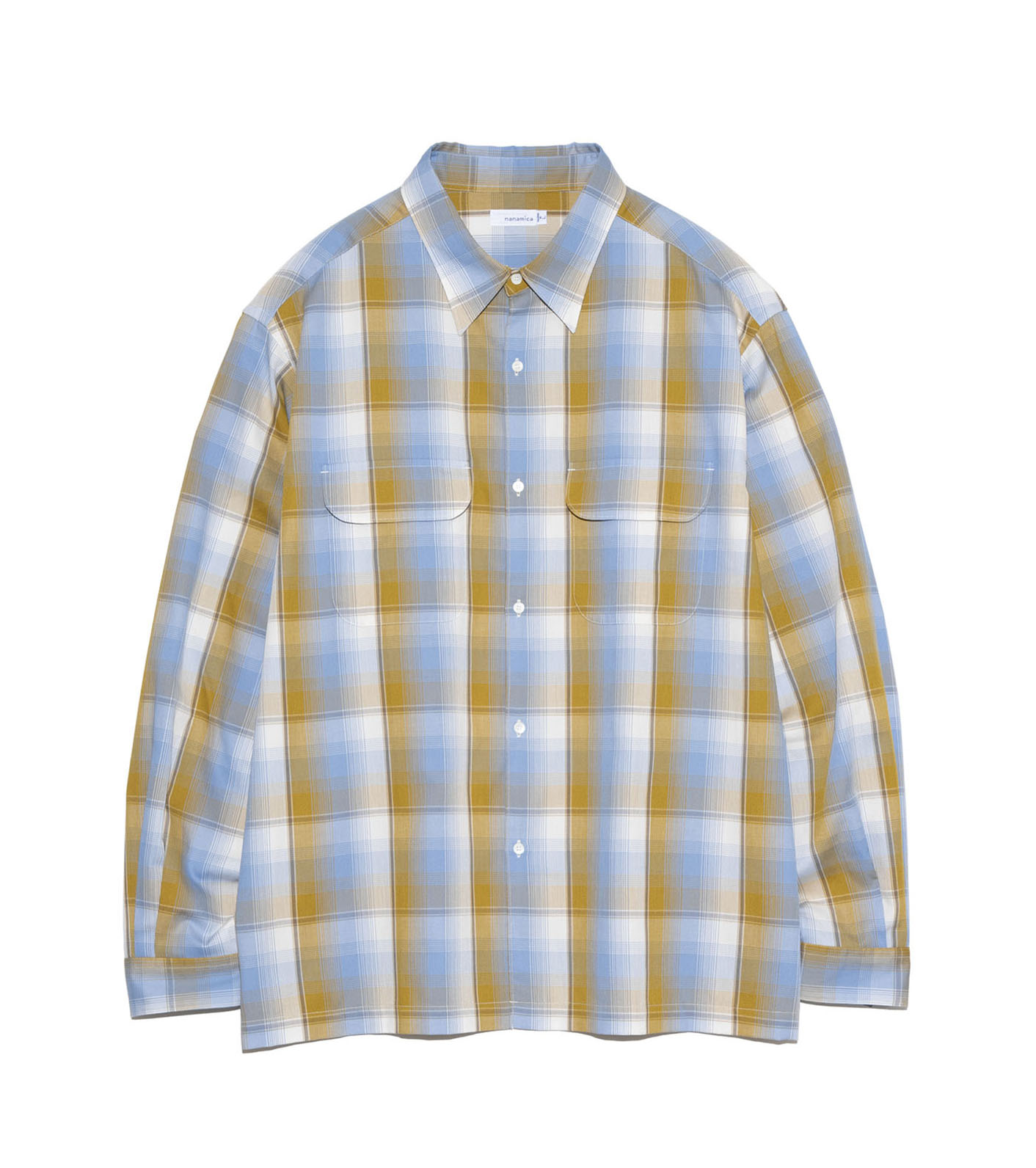 トップス nanamica Regular Collar Pique Shirt nanamica / Regular Collar Pique Shirt