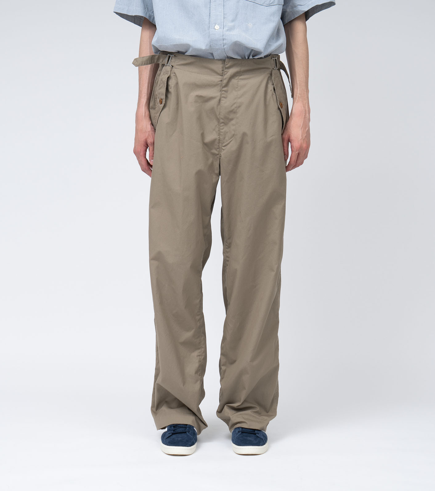 nanamica / Side Belt Wide Pants