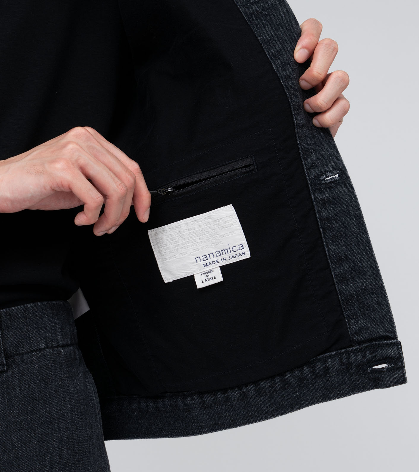 nanamica / Short Denim Jacket