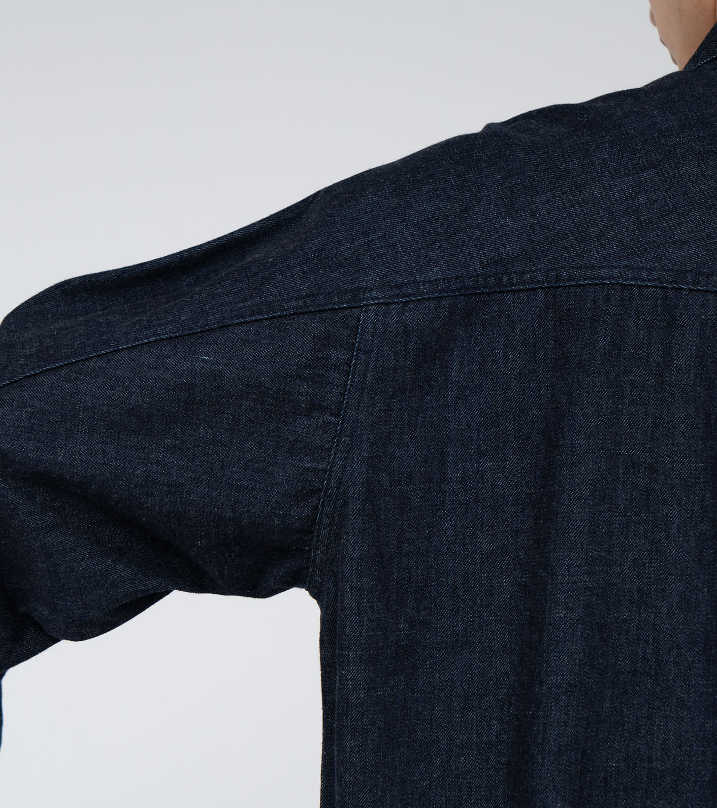 2024SS nanamica Short Denim Jacket インディゴブリーチ サイズL /ナナミカノースフェイスパープルレーベルデニムジャケット 2024SS nanamica Short Denim Jacket インディゴブリーチ サイズ