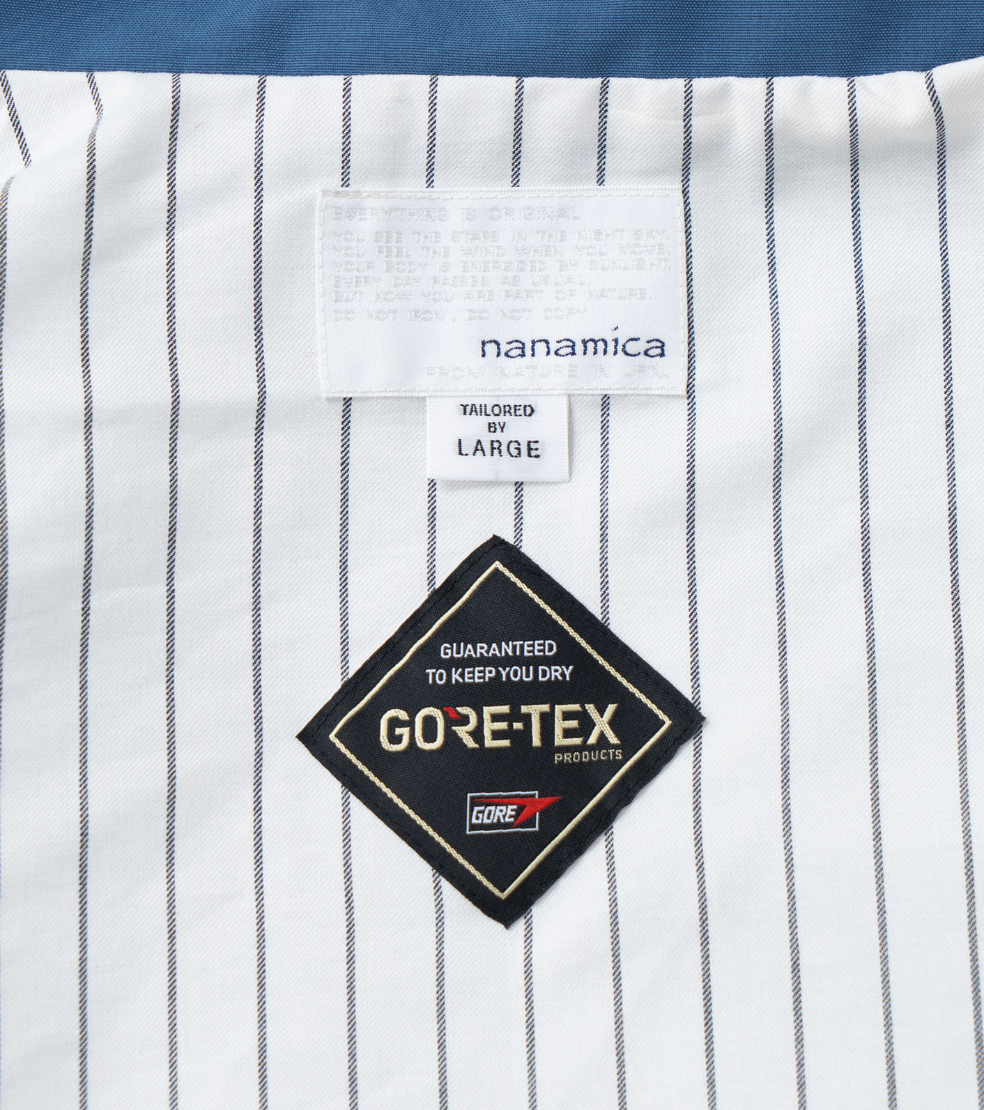 nanamica / 2L GORE-TEX Coach Jacket