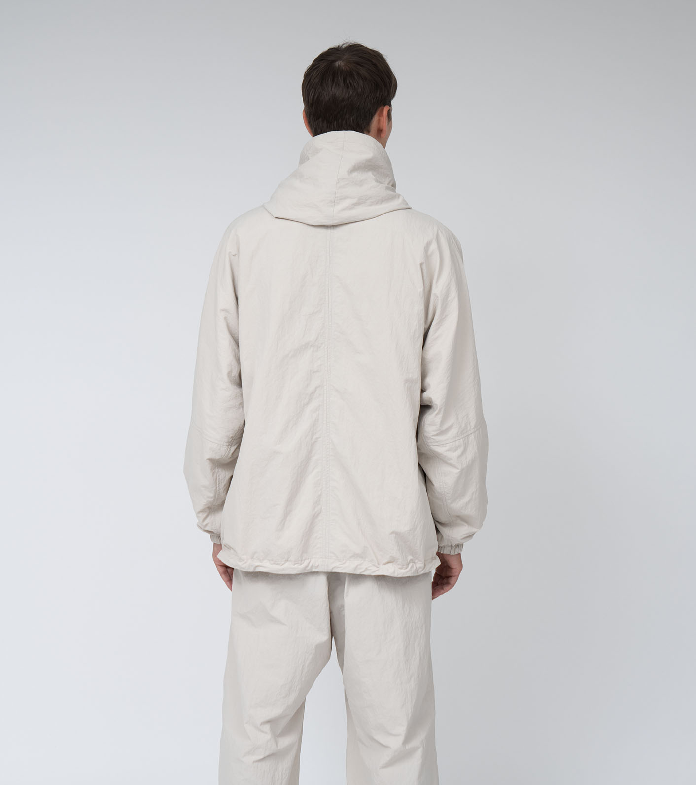 Nanamica Hooded Jacket Ecru | Cultizm