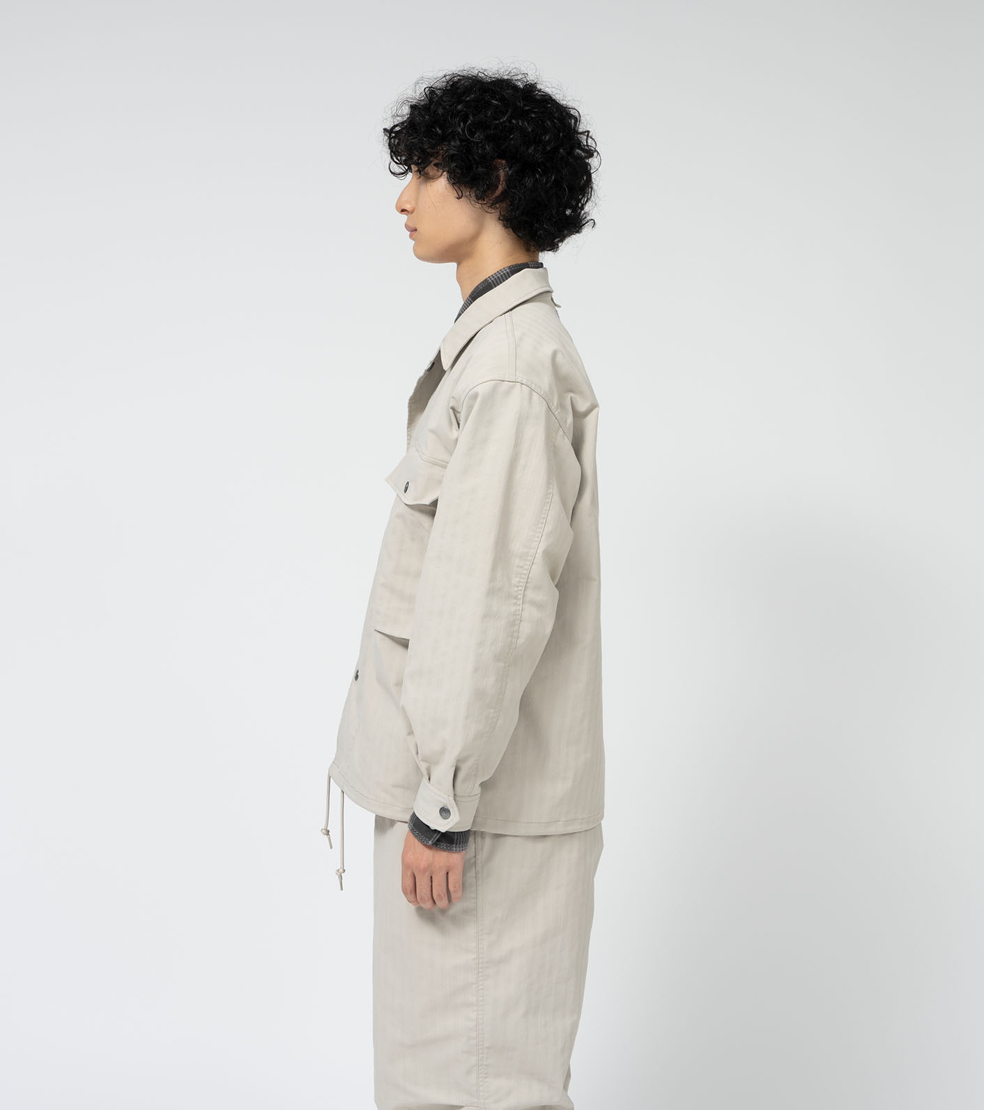 nanamica / Herringbone Field Shirt Jacket