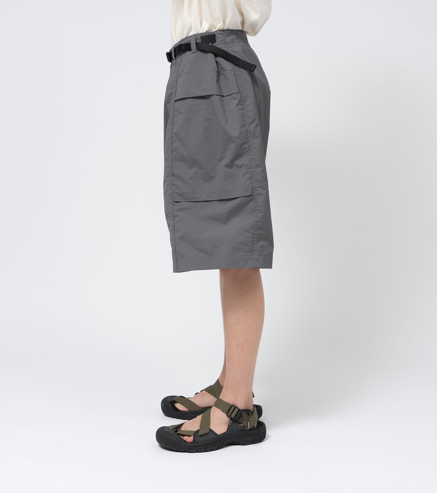 nanamica / Plaid Field River Shorts