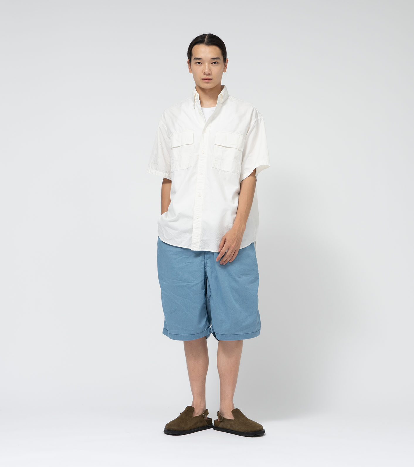 nanamica / Indigo Field Shorts