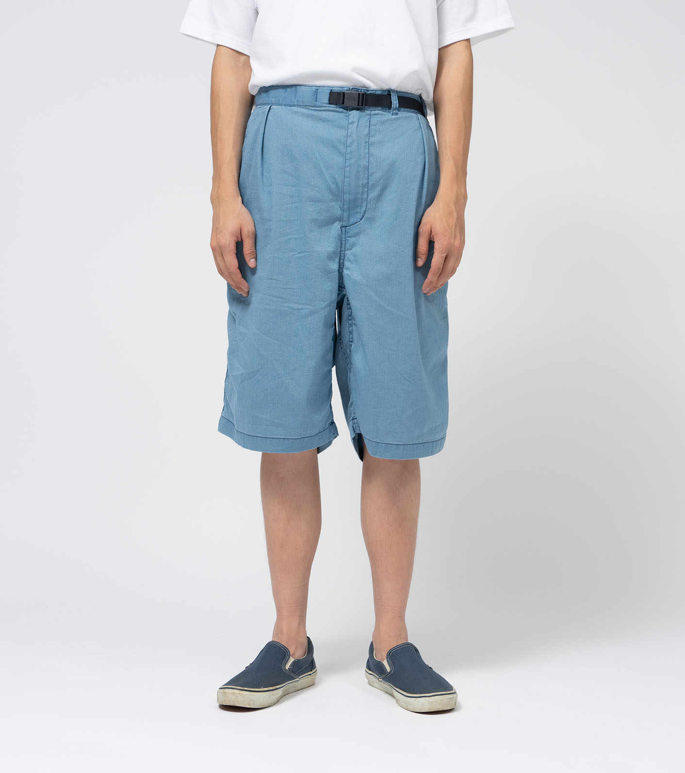 早い者勝ち!!! TNF PURPLE LABEL◆インディゴフィールドショーツ nanamica / Indigo Field Shorts