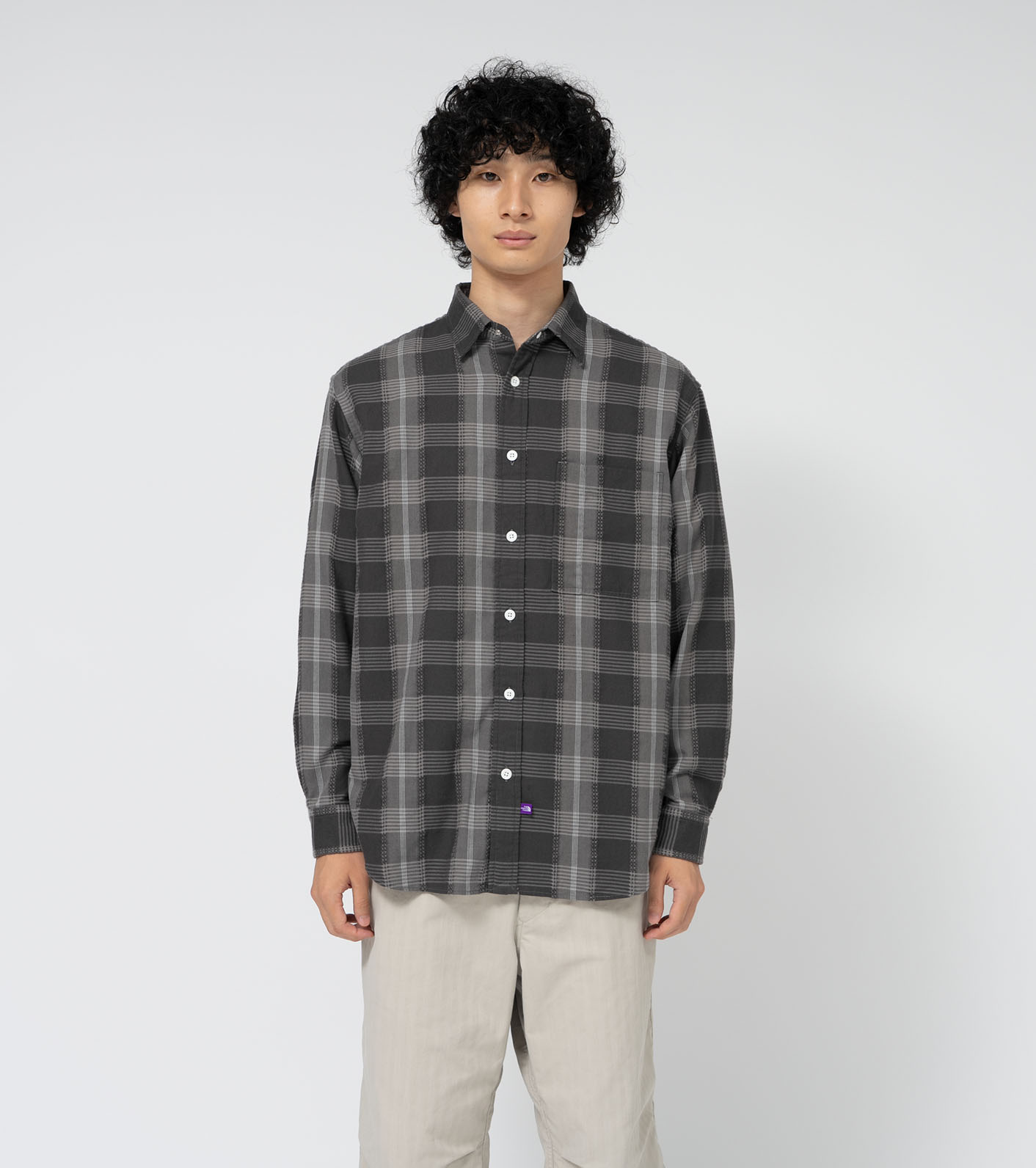[THE NORTH FACE] MULTI PLAID L/S SHIRTS ☆大人気☆ The North Face Men's XL Blue White Plaid Short Sleeve Button