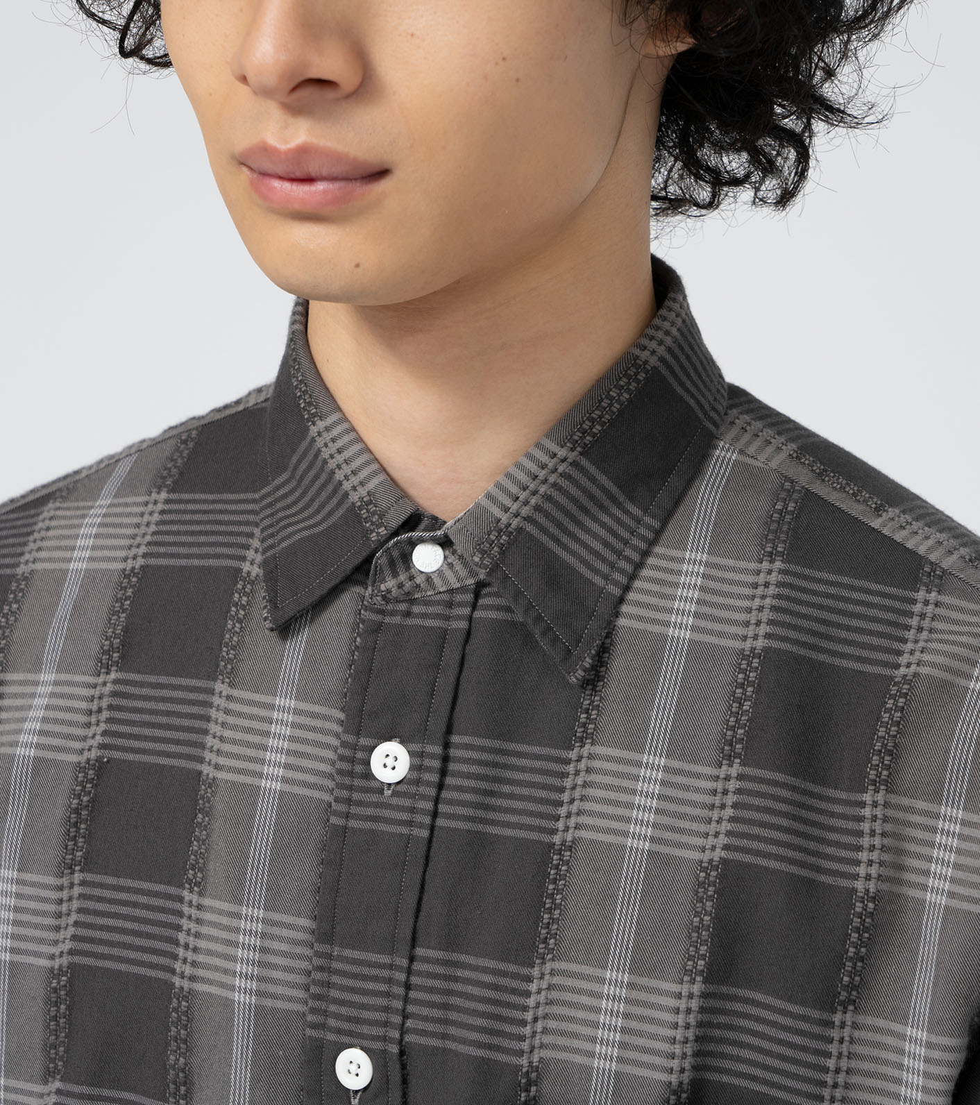 nanamica / Plaid Dobby Field Shirt