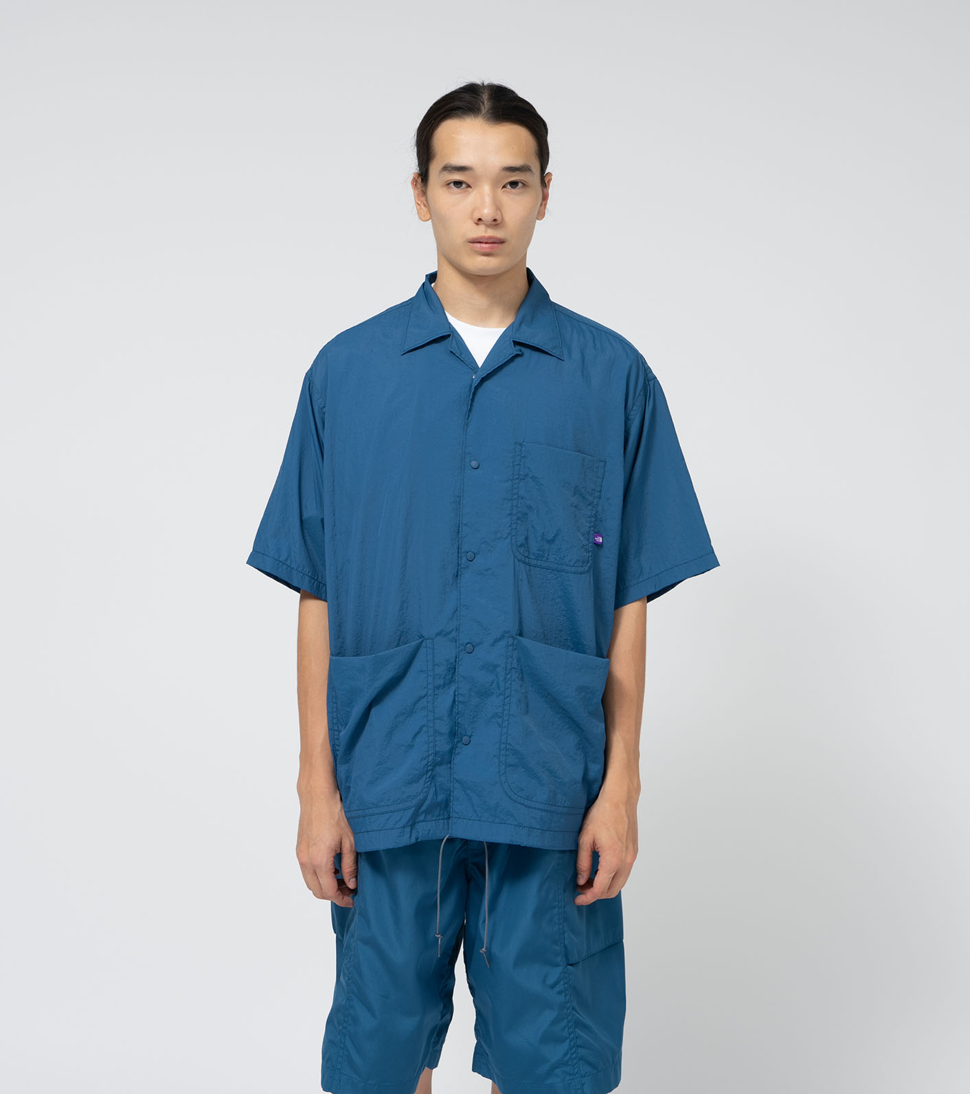 【お試し価格！】 Nylon / nanamica Taffeta Shirt S/S Field トップス
