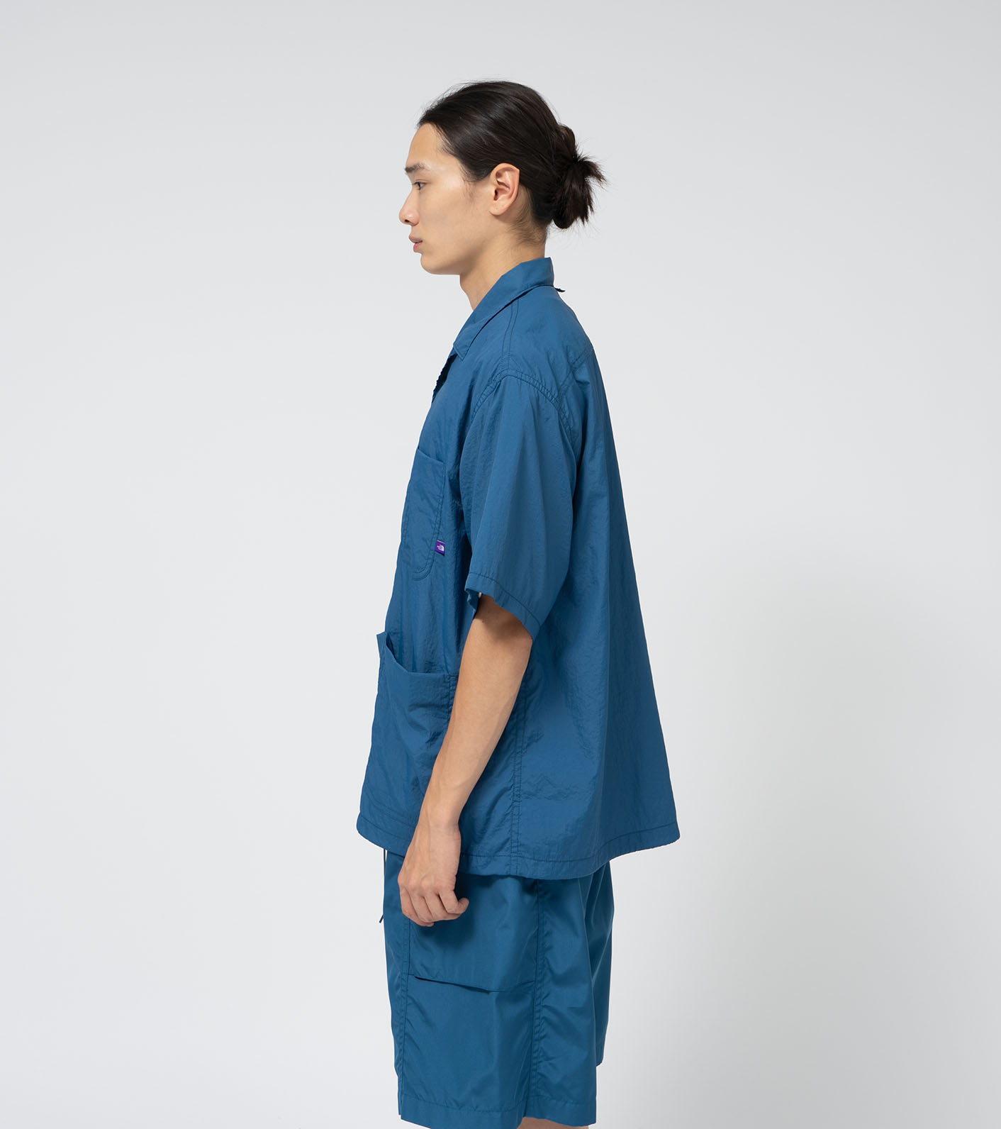 たかの様 0417 nanamica / Nylon Taffeta Field S/S Shirt