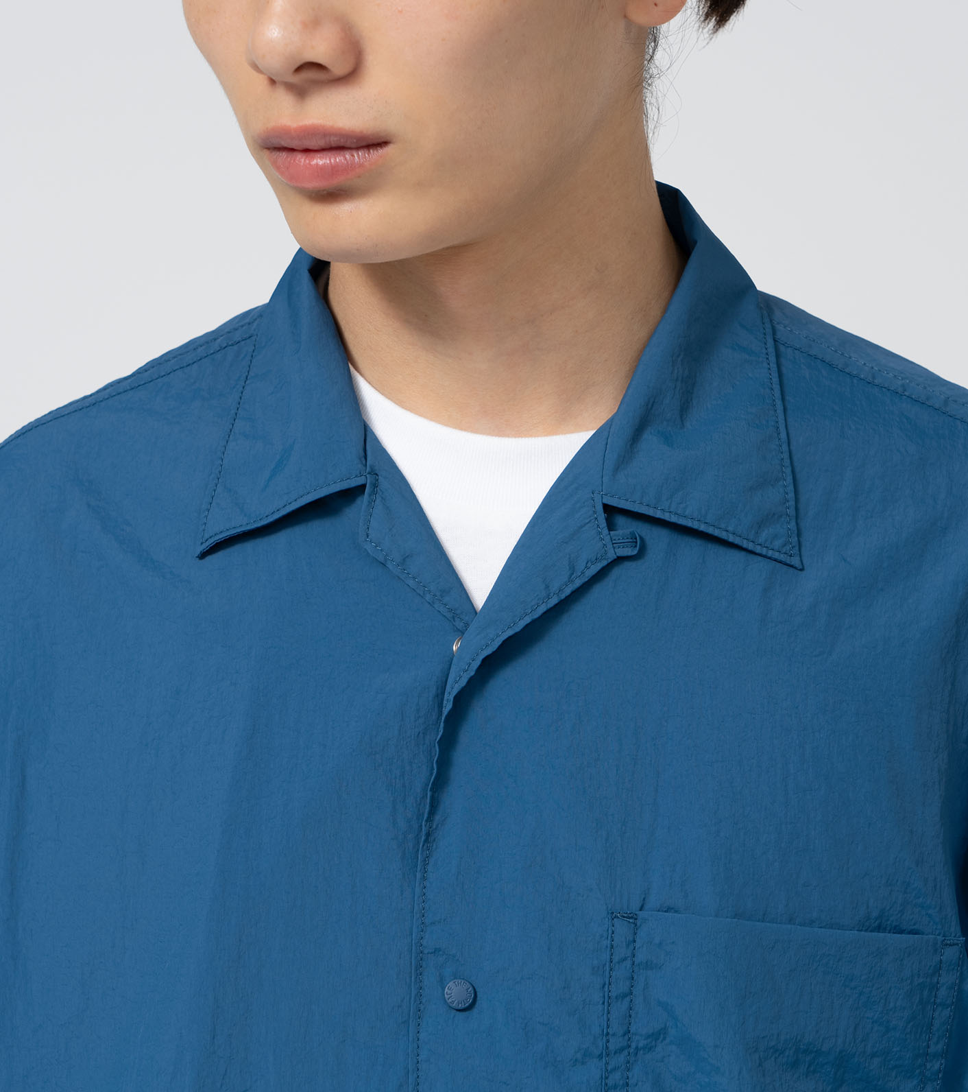nanamica / Nylon Taffeta Field S/S Shirt