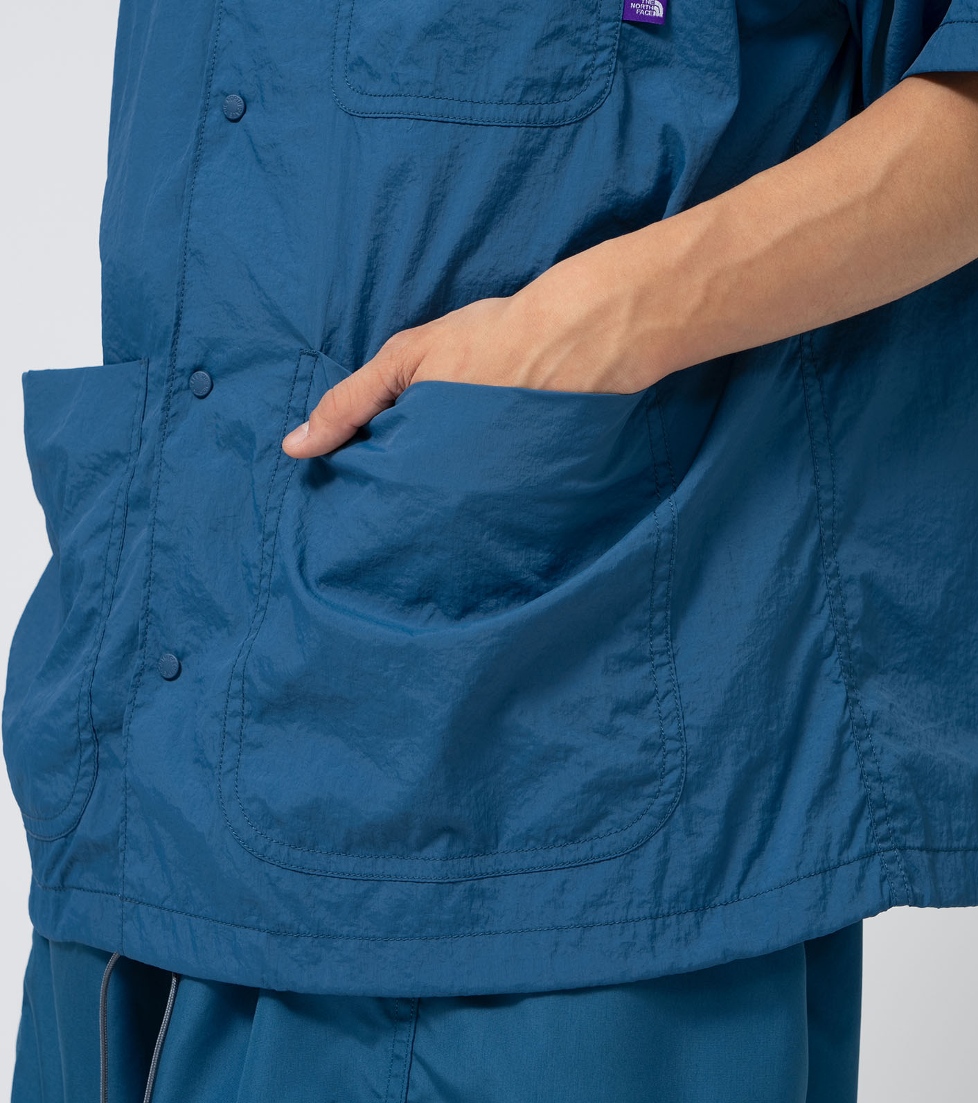 nanamica / Nylon Taffeta Field S/S Shirt