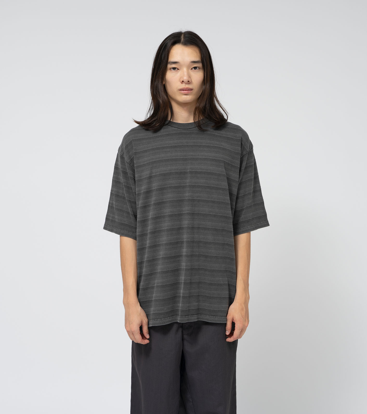 ノースフェイスパープルレーベル Jacquard Field Tee Tシャツ THE NORTH FACE PURPLE LABEL ]Jacquard Field Tee | Domingo
