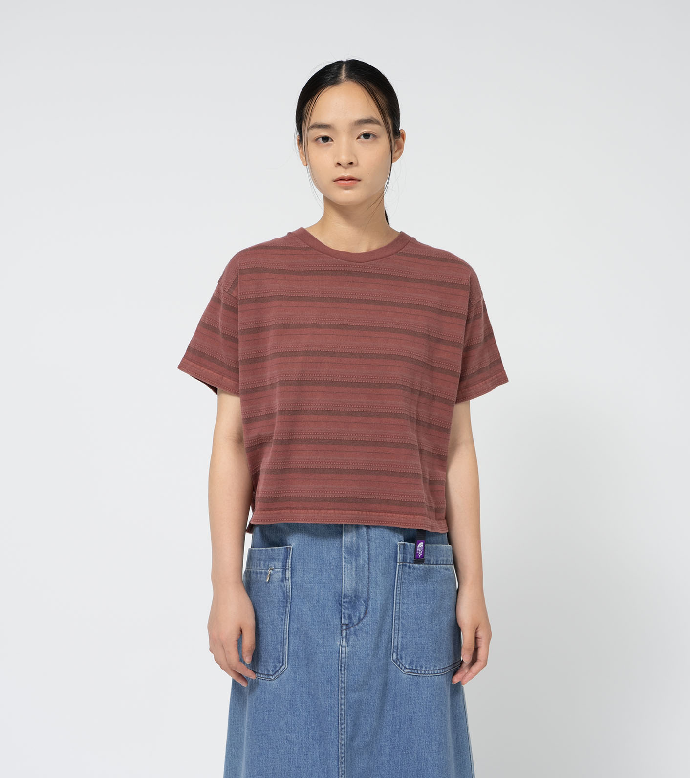 nanamica / Jacquard Field Tee