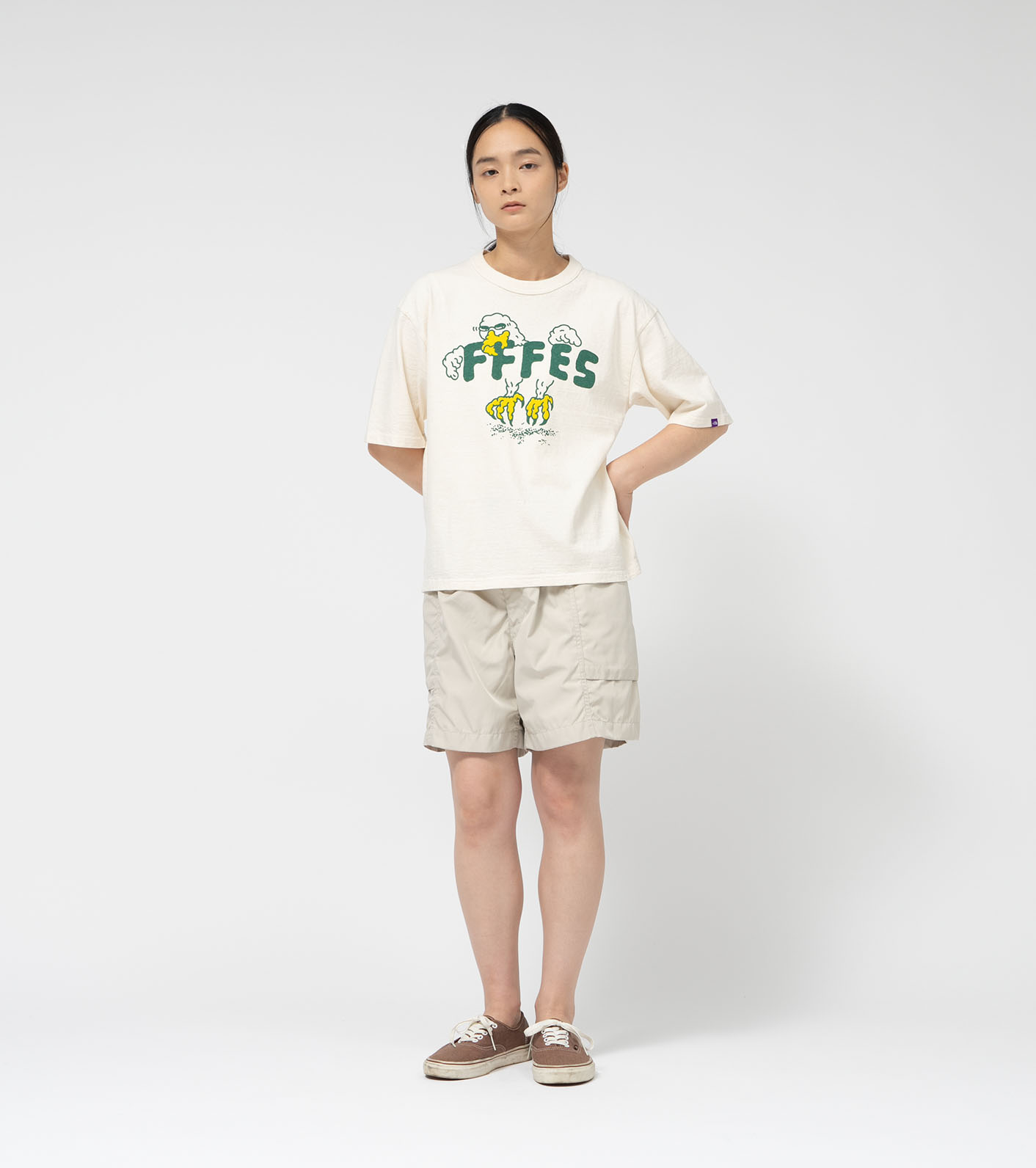 早い者勝ち!!! TNF PURPLE LABEL ◆ FFFES グラフィックコンボ T nanamica / FFFES Graphic Combo Tee