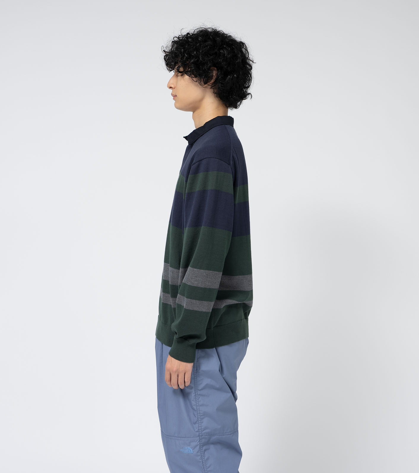 nanamica / Field Knit Rugby Shirt