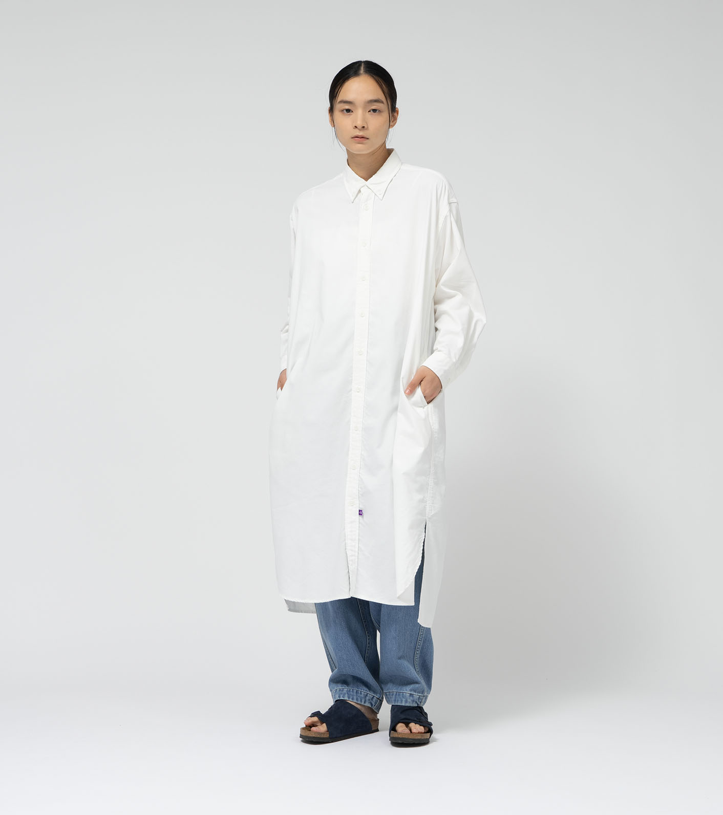 nanamica / Button Down Field Shirt Dress