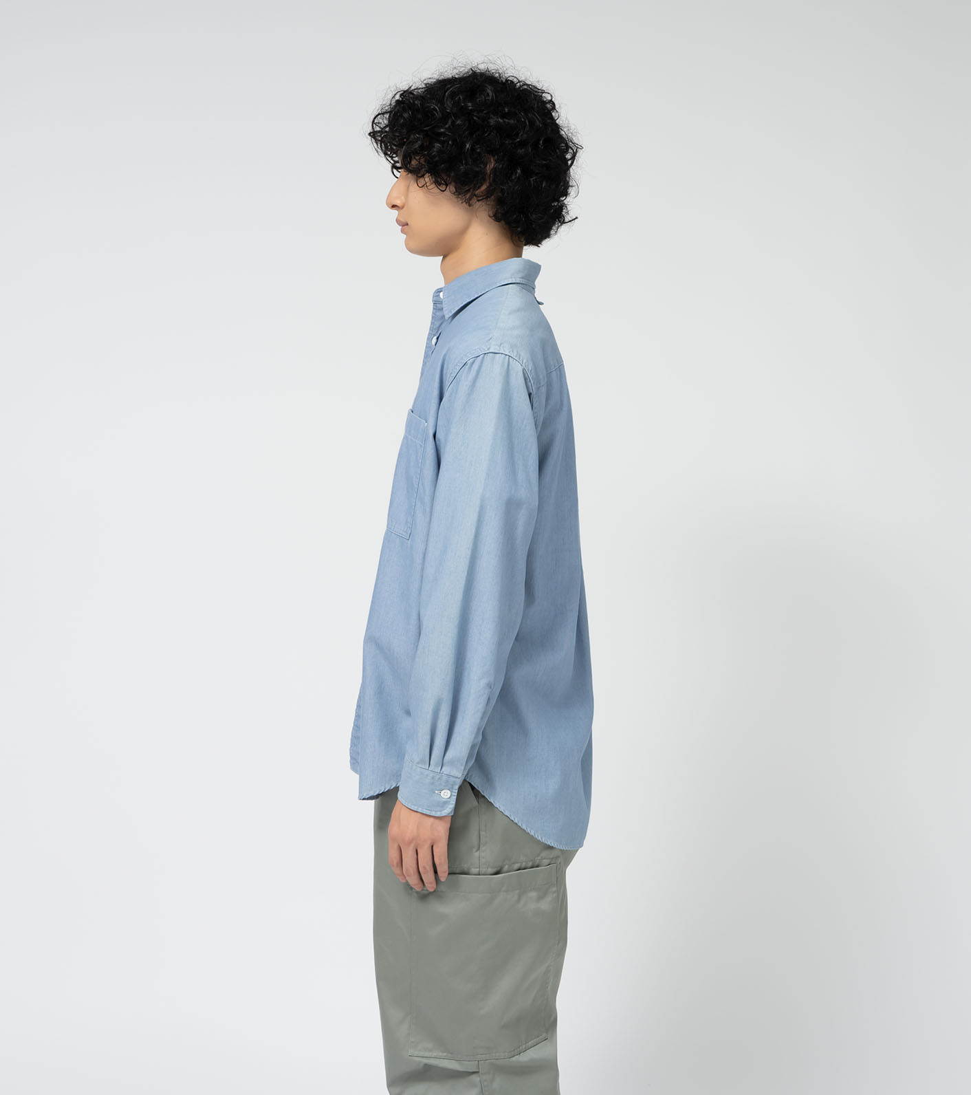 nanamica / Regular Collar Chambray Field Shirt