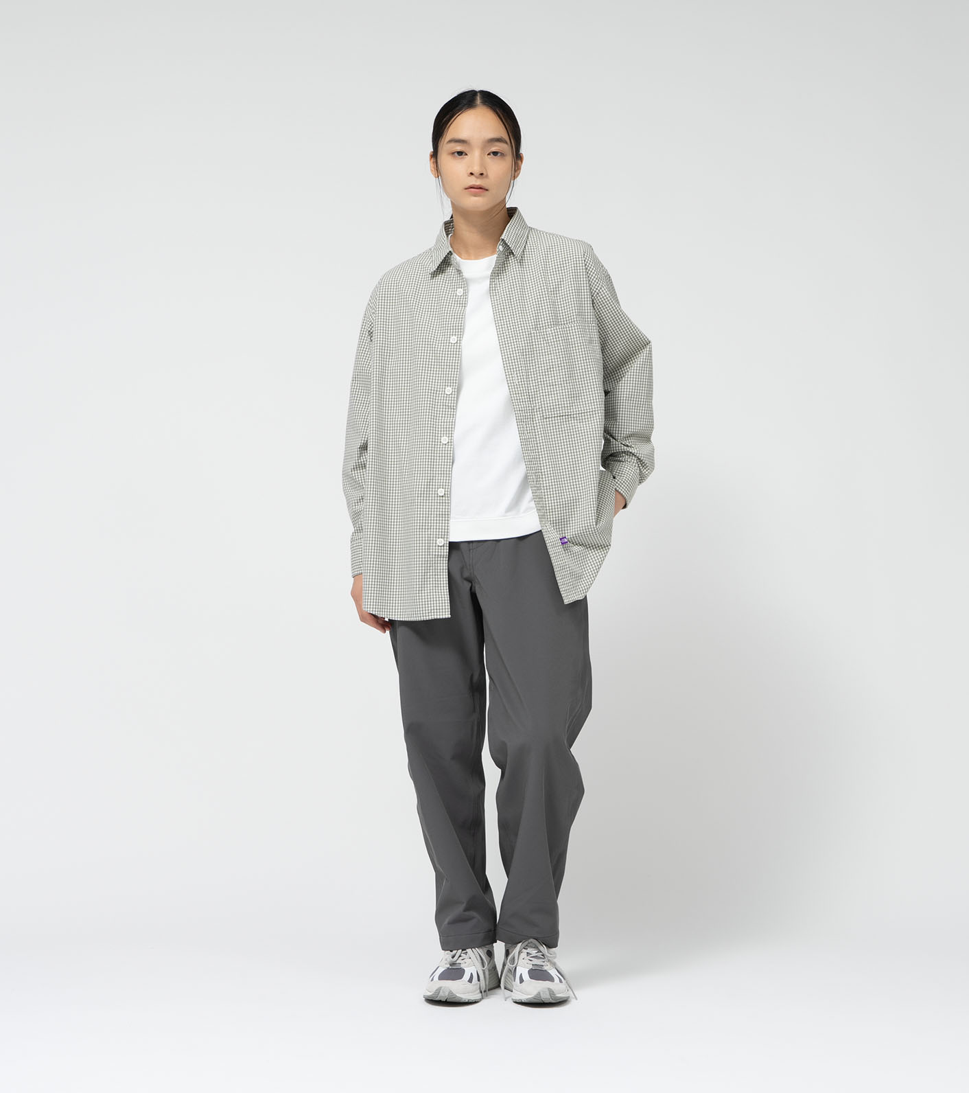nanamica / Regular Collar Gingham Field Shirt