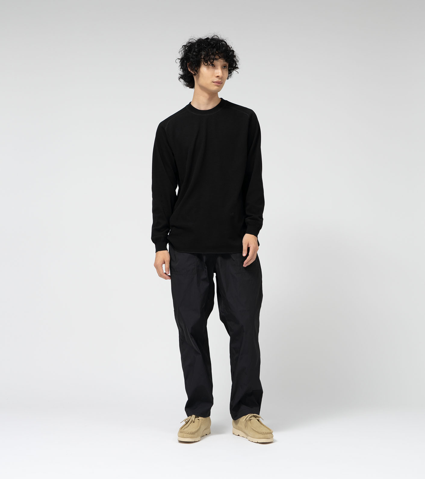 nanamica / Thermal Field Long Sleeve Tee
