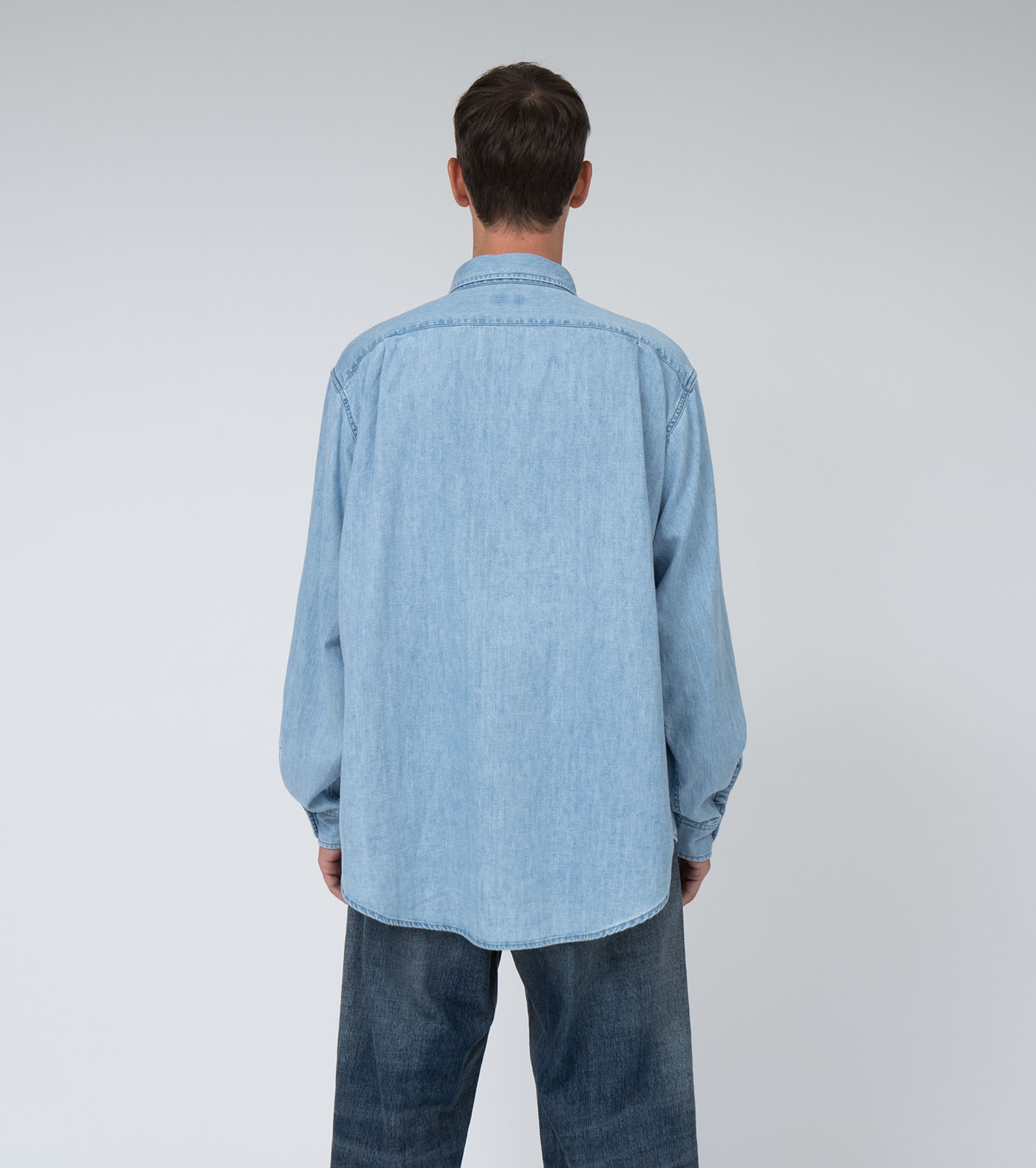 THE NORTH FACE ライトデニム シャツ ナナミカ ノースフェイス THE NORTH FACE - ライトデニムB.Dシャツ - Sheth Online Store
