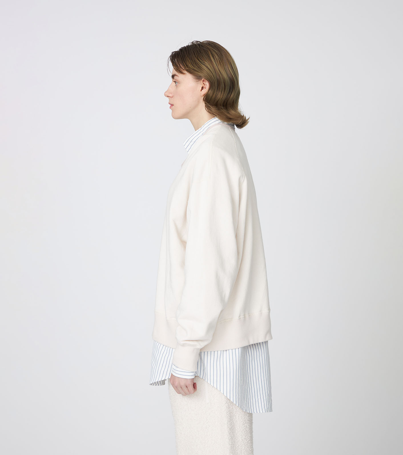 nanamica / Reversible Half Zip Sweat