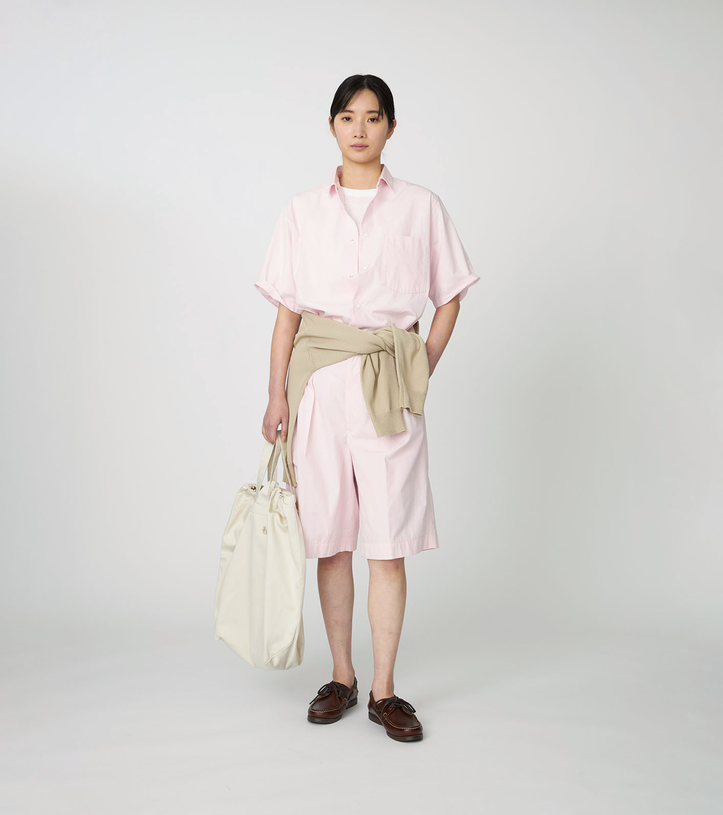 nanamica / Regular Collar Wind S/S Shirt