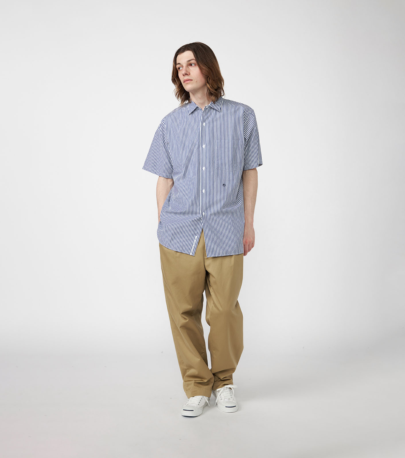 トップス Nanamica Regular Collar Wind Shirt nanamica / Regular Collar Wind Shirt