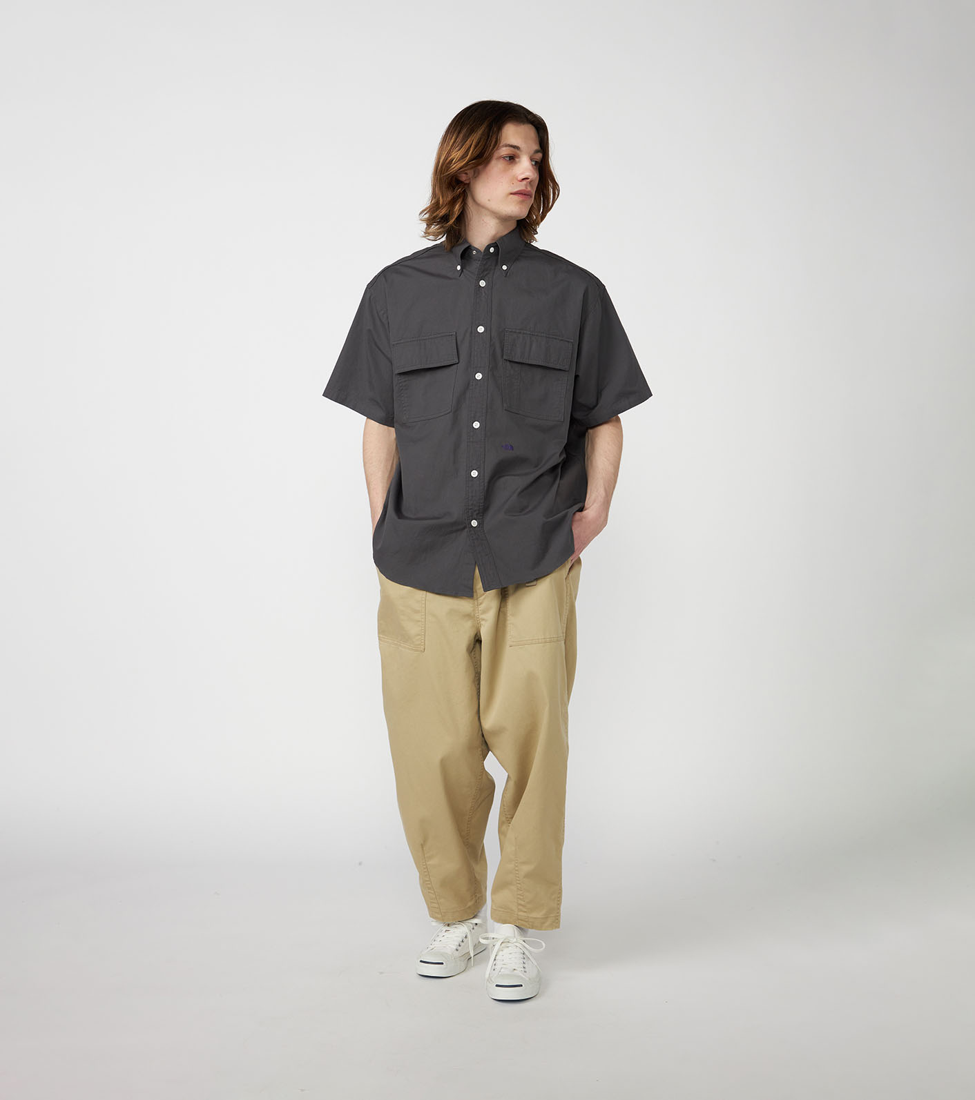 nanamica / COOLMAX Chino Wide Cropped Pants