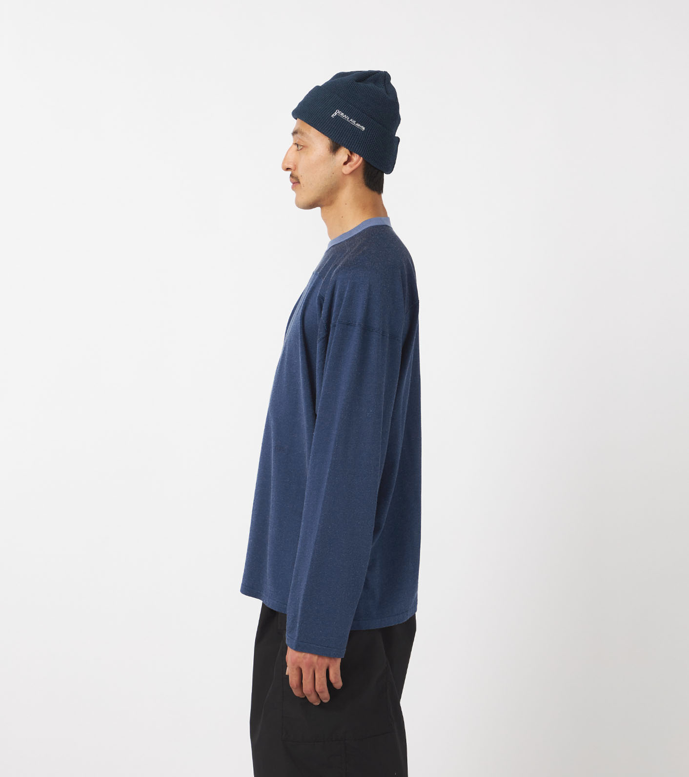 nanamica / Rayon Cotton L/S Tee