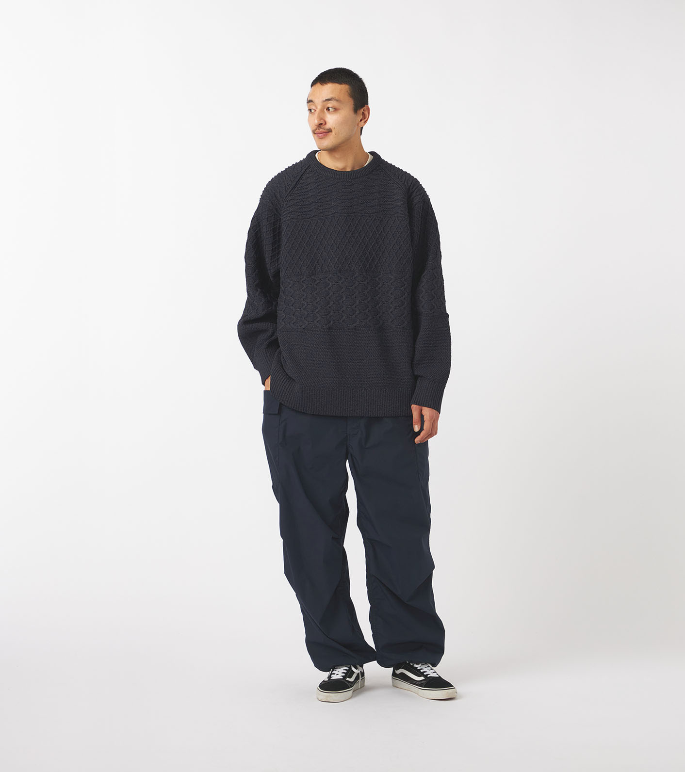 トップス nanamica Crew Neck Sweater nanamica / 5G Crew Neck Sweater