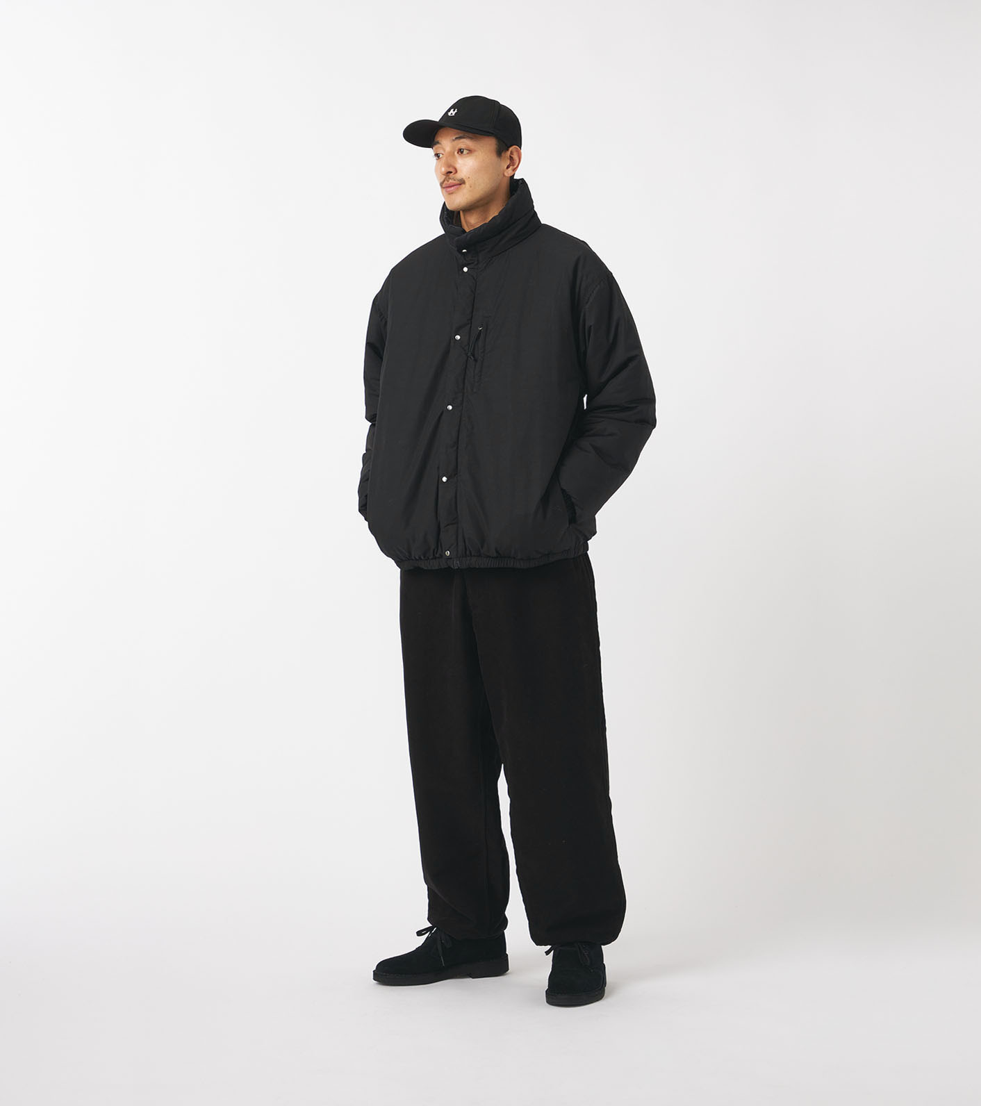 専用　REVERSIBLE JACKET / BLACK 2024秋冬 nanamica / Reversible Insulation Jacket