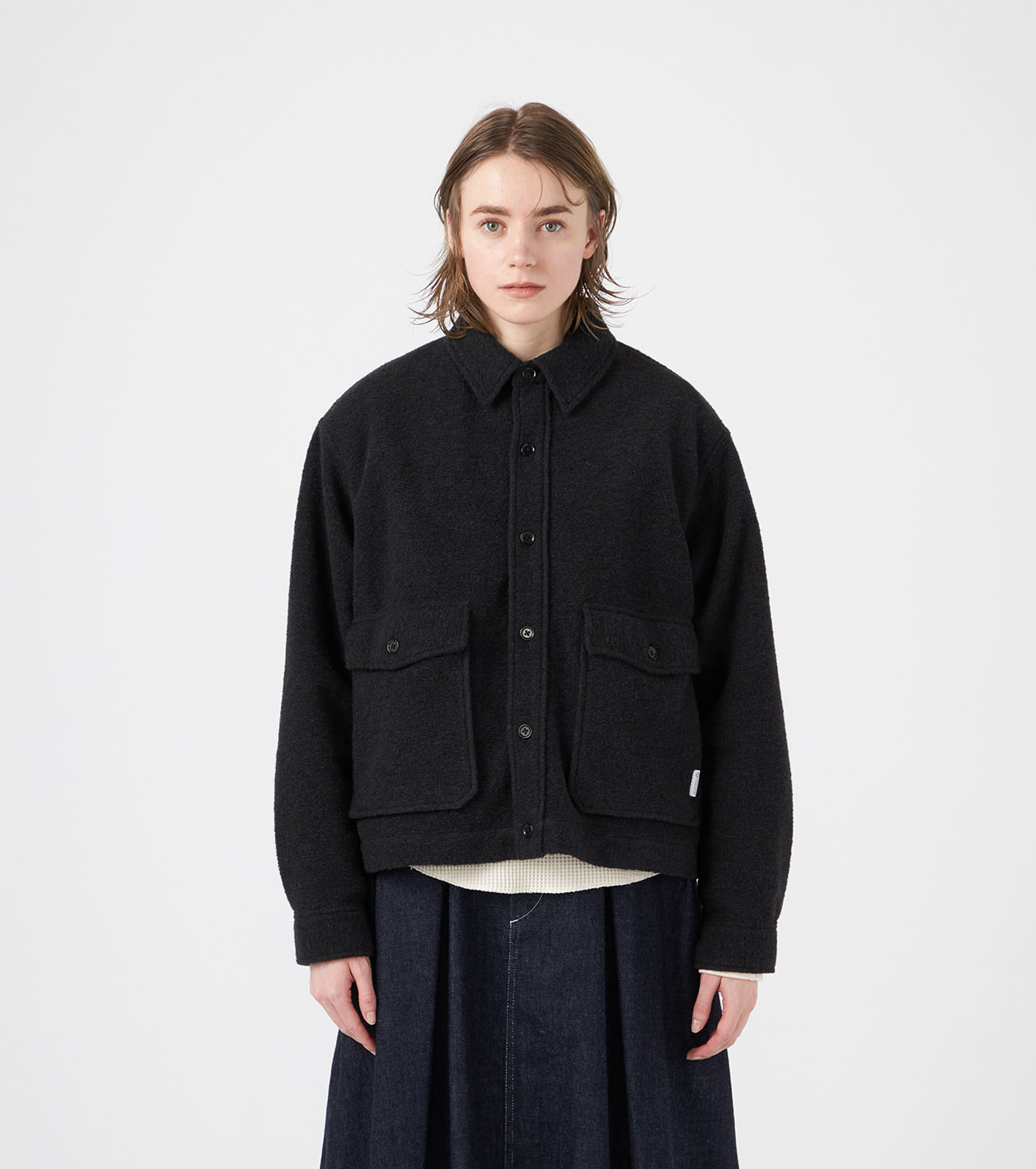 B06128 nanamica WINDSTOPPER シャツコート 1 B06128 nanamica