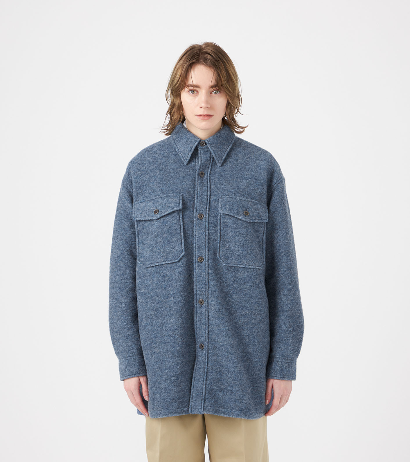 B06128 nanamica WINDSTOPPER シャツコート 1 B06128 nanamica WINDSTOPPER シャツコート ：1 - メルカリ