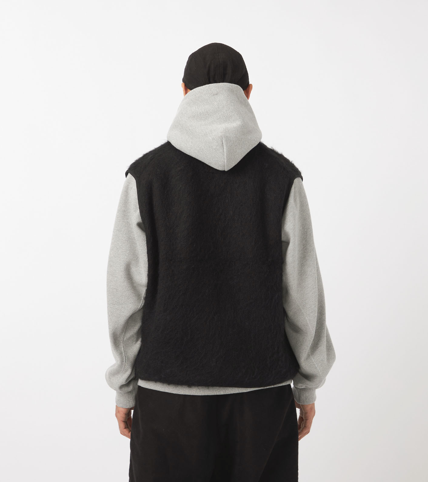 nanamica / Zip-Up Mohair Vest