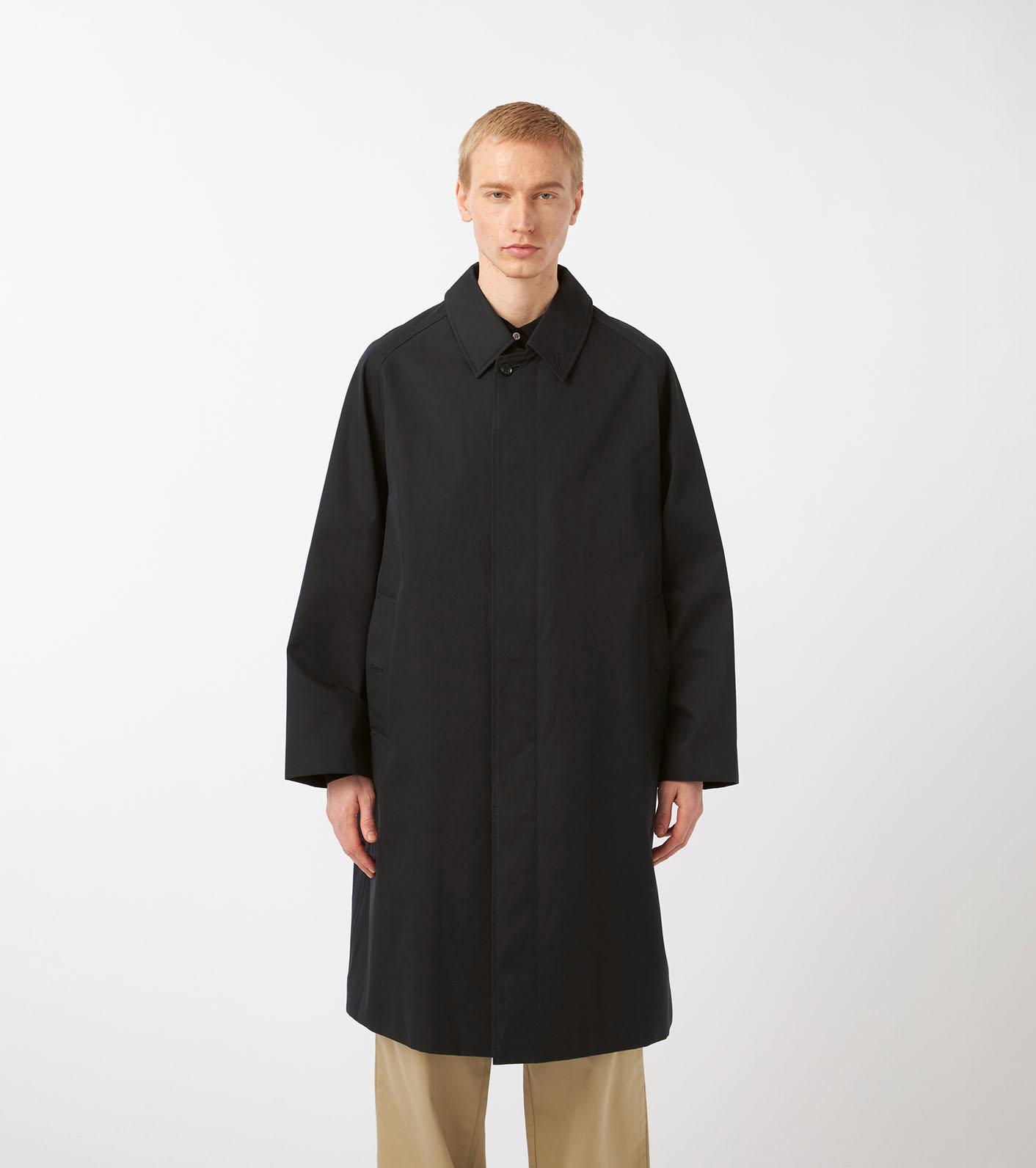 [最終値下][nanamica]GORE-TEX Balmacaan Coat nanamica / 2L Cotton GORE-TEX Balmacaan Coat